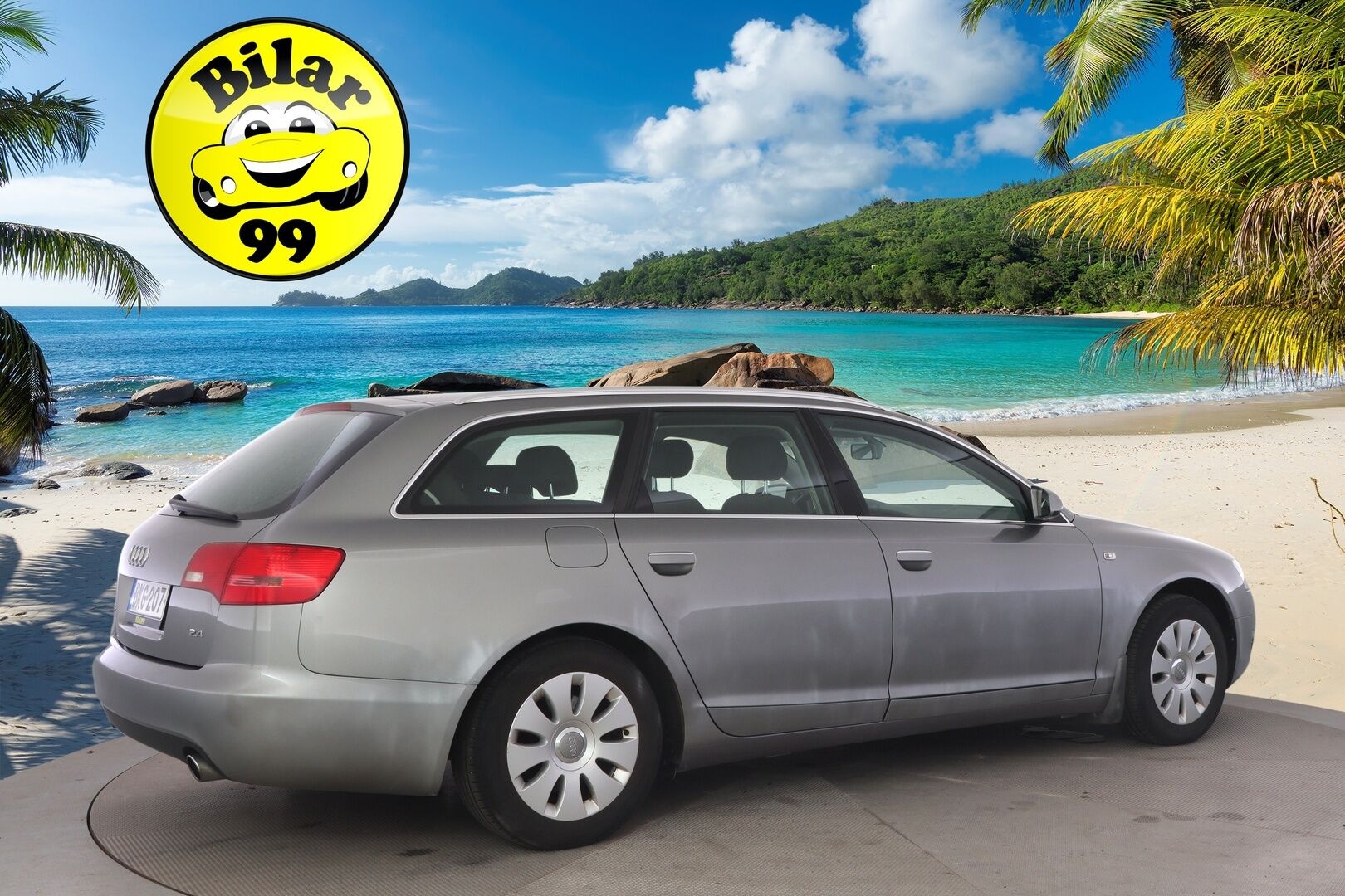 Audi A6 2006 5D A6 AVANT 2.4 AUTOMATIC-4F/286 - Huutokaupat.com / Aukoton katsastus historia / 2 hyvät renkaat / Katso huollot!