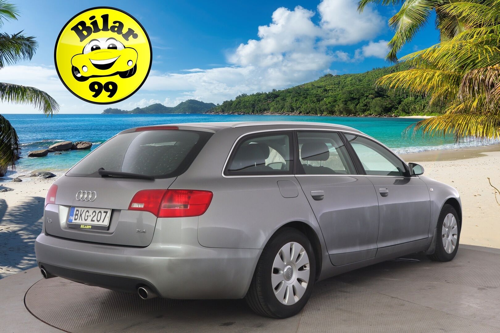 Audi A6 2006 5D A6 AVANT 2.4 AUTOMATIC-4F/286 - Huutokaupat.com / Aukoton katsastus historia / 2 hyvät renkaat / Katso huollot!
