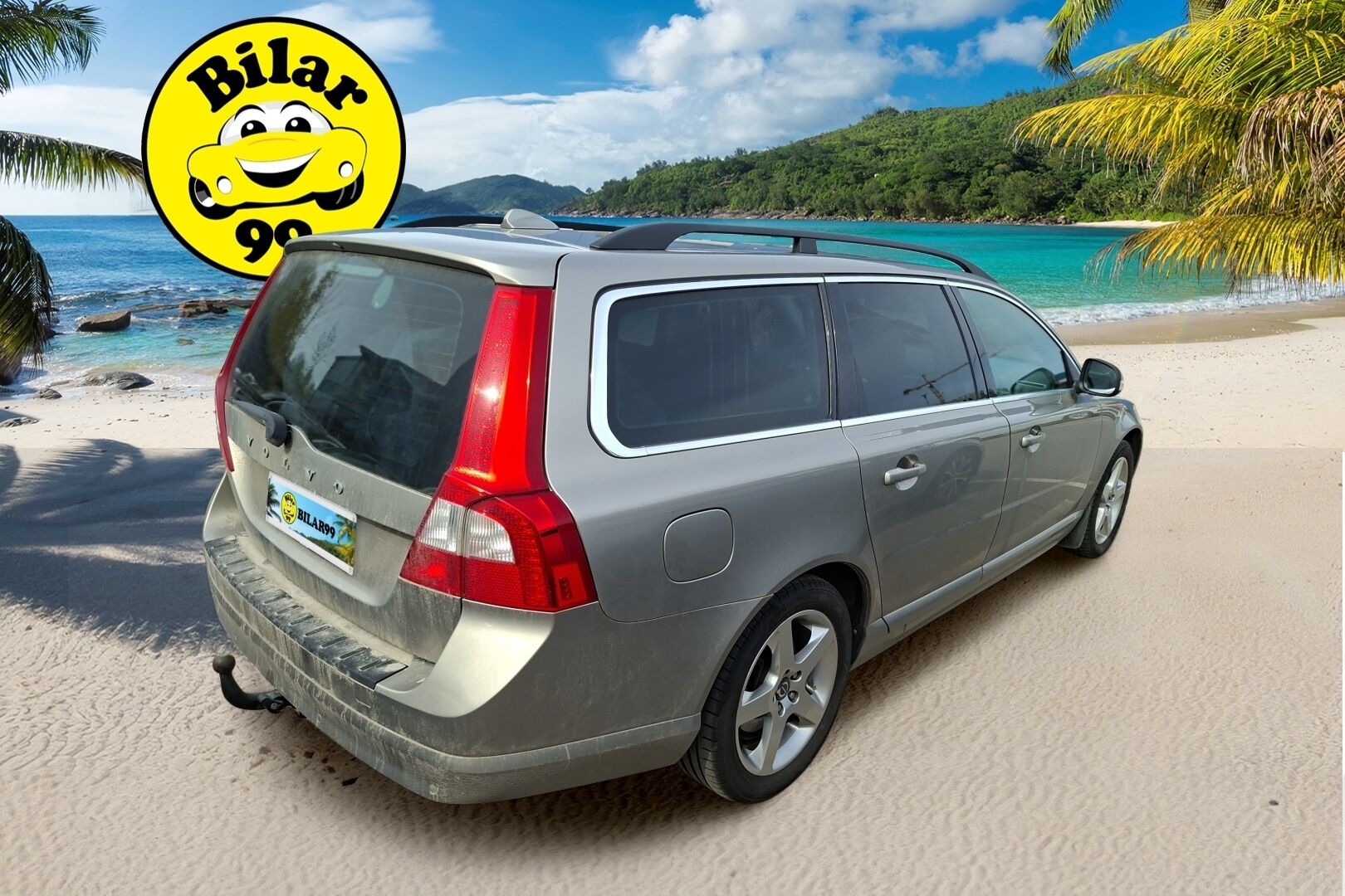 Volvo V70 2008 2,5T Summum aut - JUURI KATSASTETTU!! / 2x renkaat / Lohkolämmitin sisätilan pistokkeella / Vakionopeudensäädin / Vetokoukku / Pysäköintitutka taakse