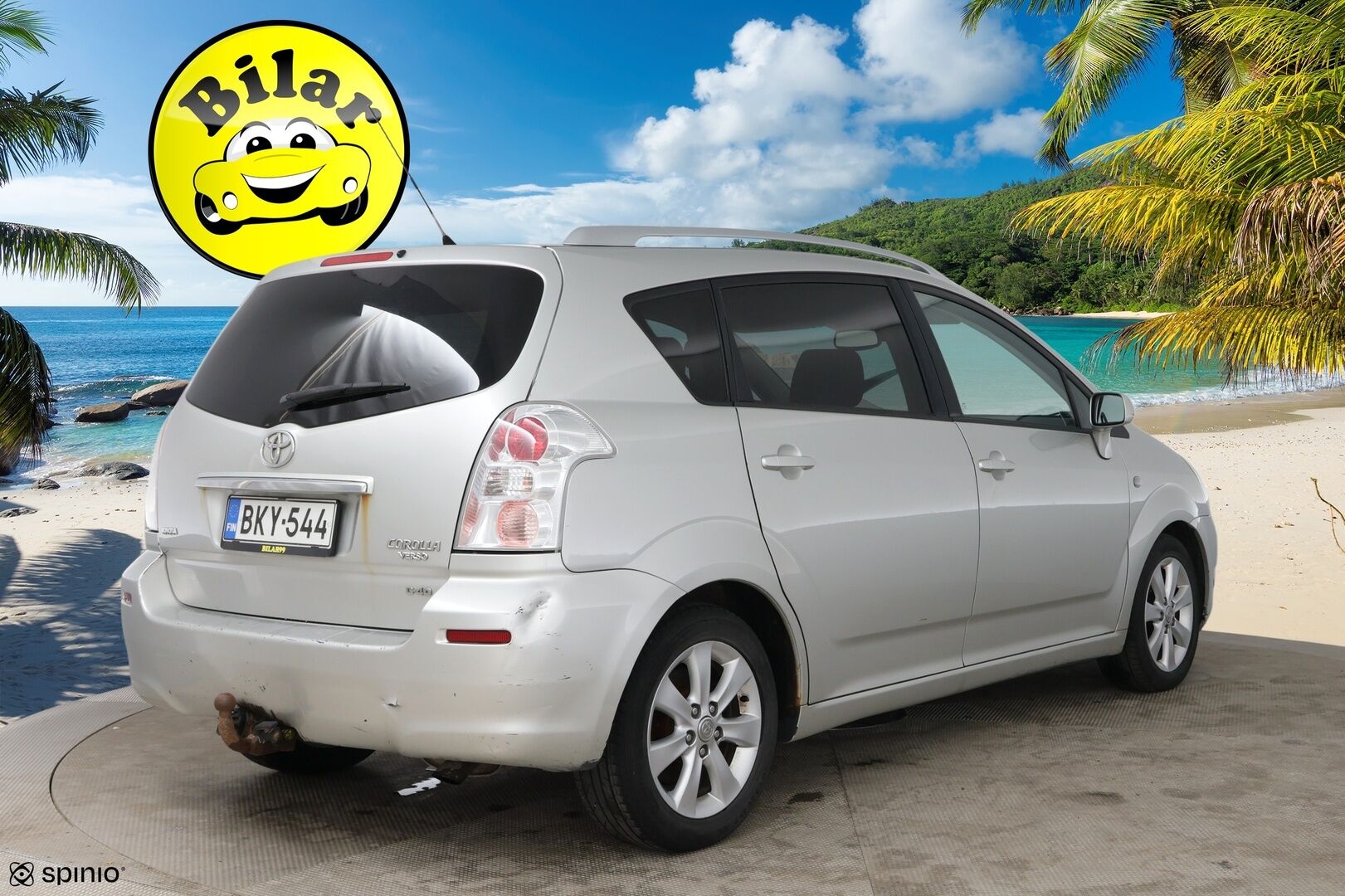 Toyota Corolla Verso 2008 2,2 D-4D 136 Clean Power Linea Sol Plus | Myydään huutokaupat.com:issa - Myydään huutokaupat.com:issa