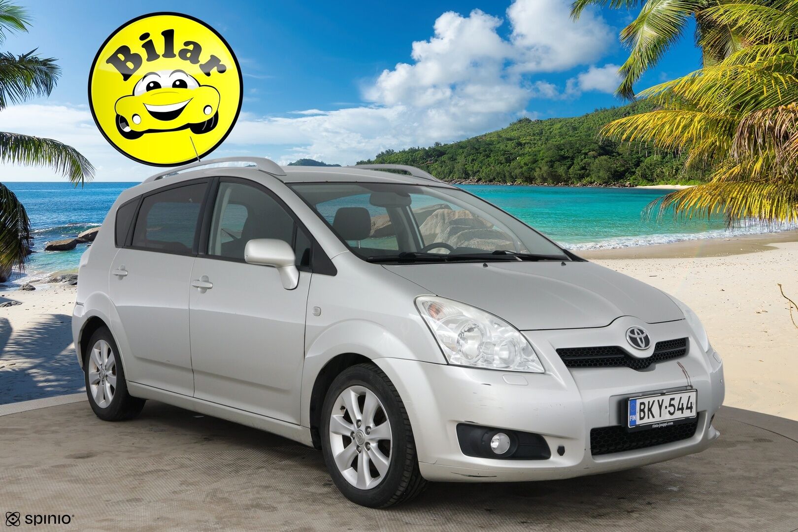 Toyota Corolla Verso 2008 2,2 D-4D 136 Clean Power Linea Sol Plus | Myydään huutokaupat.com:issa - Myydään huutokaupat.com:issa