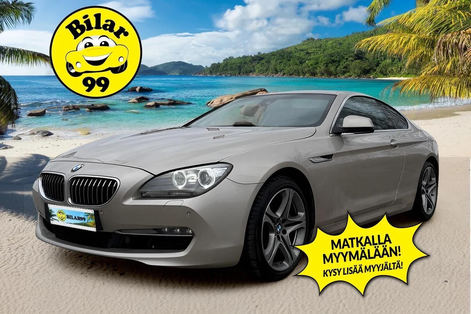 BMW 640 2012 Sport A F13 Coupé - BiXenon | Prof.navi | Ruskeat sporttipenkit | Muistipenkki | Tutka | Hifit | Juuri katsastettu | 2x vanteet ja renkaat