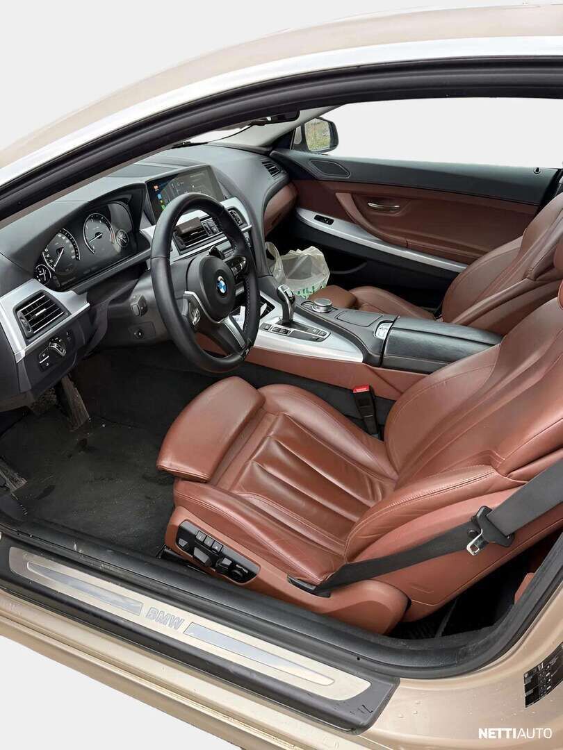BMW 640 2012 Sport A F13 Coupé - BiXenon | Prof.navi | Ruskeat sporttipenkit | Muistipenkki | Tutka | Hifit | Juuri katsastettu | 2x vanteet ja renkaat