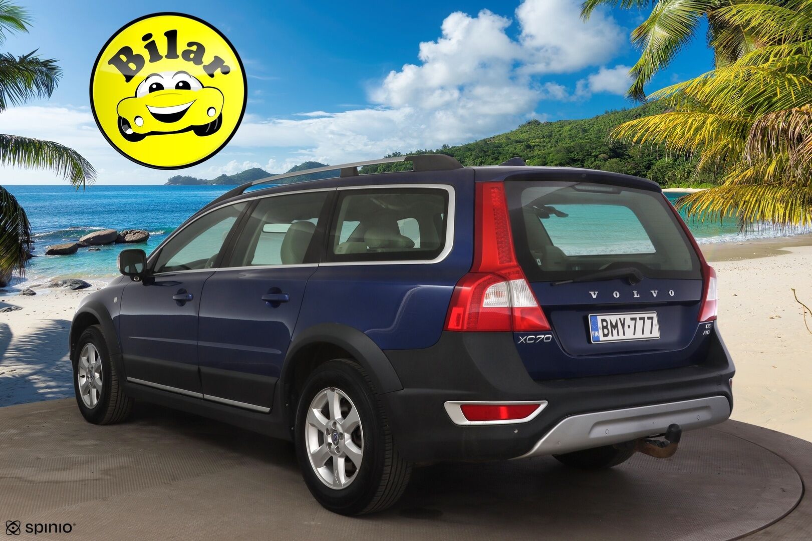 Volvo XC70 2009 D5 AWD Ocean Race aut - | Adapt. Cruise | Kaistavahti | Vetokoukku | Webasto | Nahkapenkit | BLIS | 3 om. Suomi-Auto | Jakopää vaihdettu 341tkm | Todella särmä huoltohistoria |