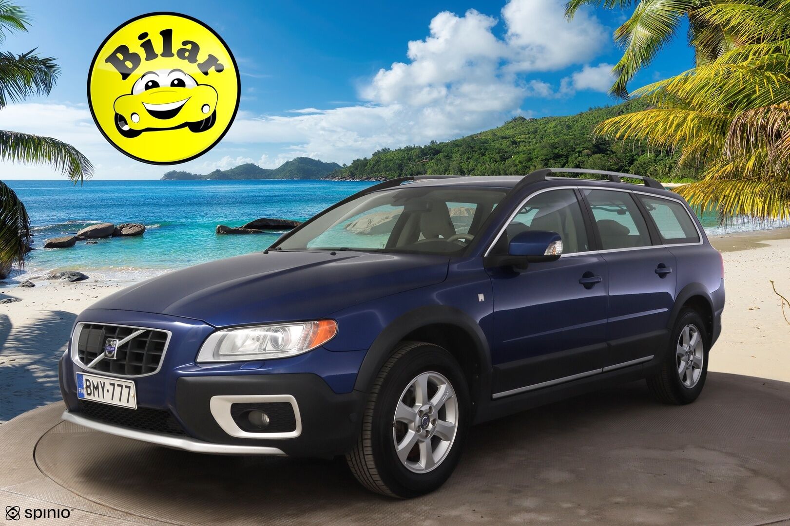 Volvo XC70 2009 D5 AWD Ocean Race aut - | Adapt. Cruise | Kaistavahti | Vetokoukku | Webasto | Nahkapenkit | BLIS | 3 om. Suomi-Auto | Jakopää vaihdettu 341tkm | Todella särmä huoltohistoria |