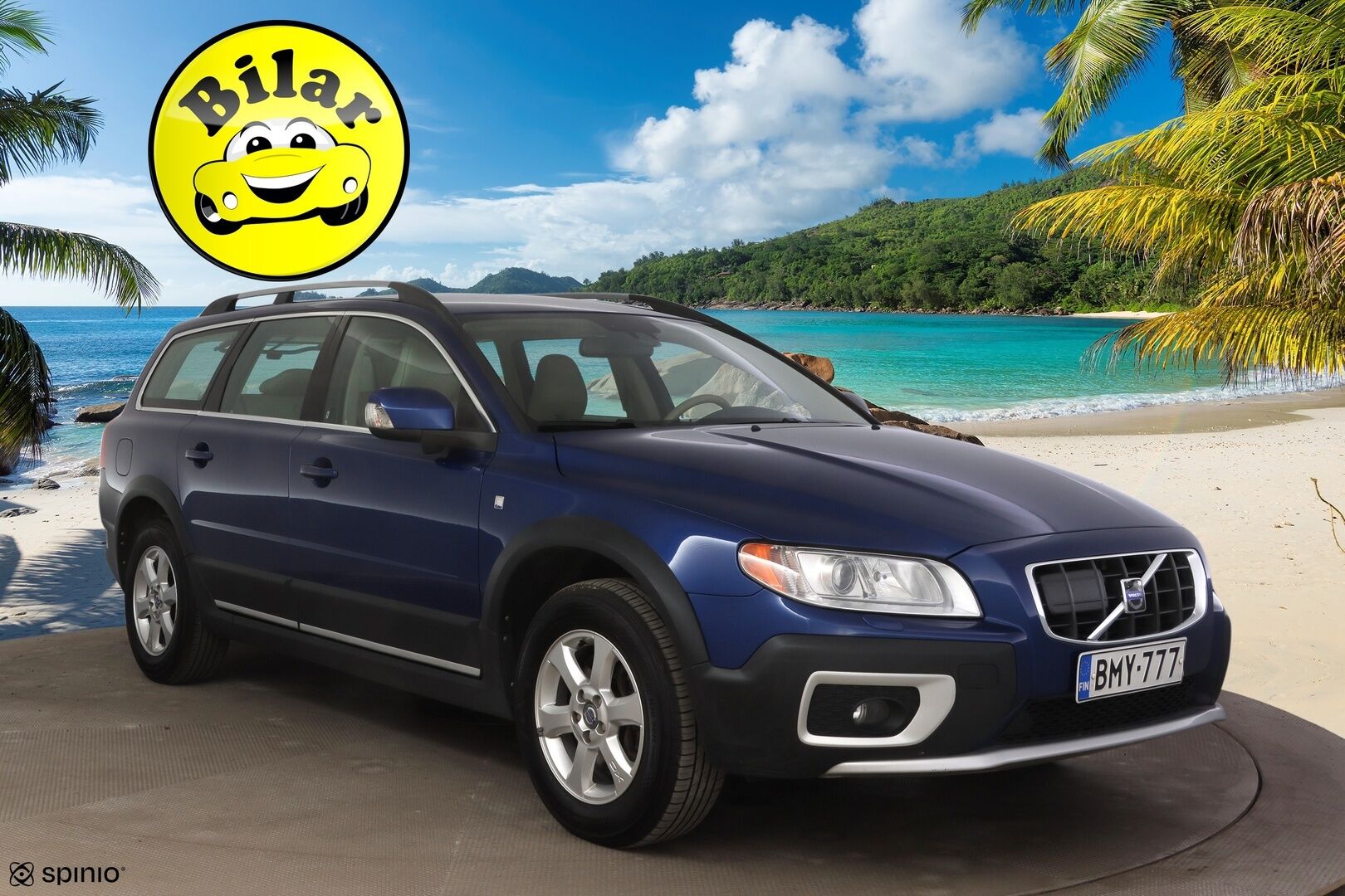 Volvo XC70 2009 D5 AWD Ocean Race aut - | Adapt. Cruise | Kaistavahti | Vetokoukku | Webasto | Nahkapenkit | BLIS | 3 om. Suomi-Auto | Jakopää vaihdettu 341tkm | Todella särmä huoltohistoria |