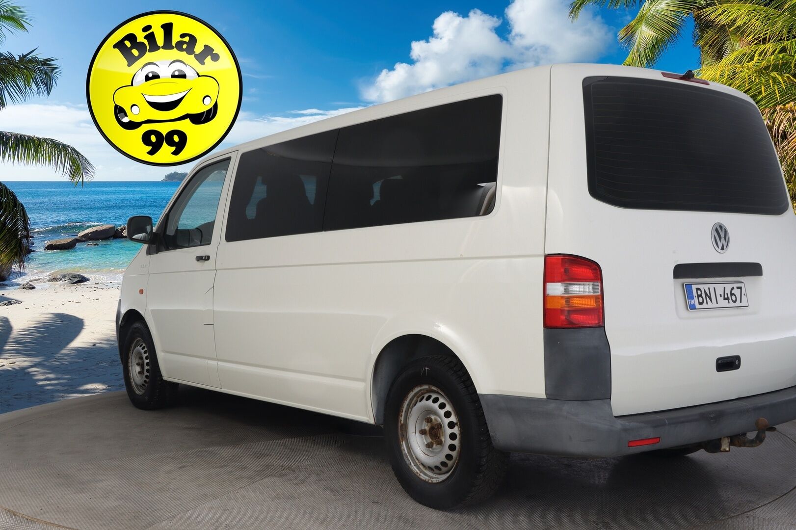 Volkswagen Transporter 2007 TRANSPORTER 2.5TDI 4MOTION-7HCA-KOMBI-N-4X4/340 - 9 Paikkainen harvinaisuus TULOSSA MYYNTIIN! 