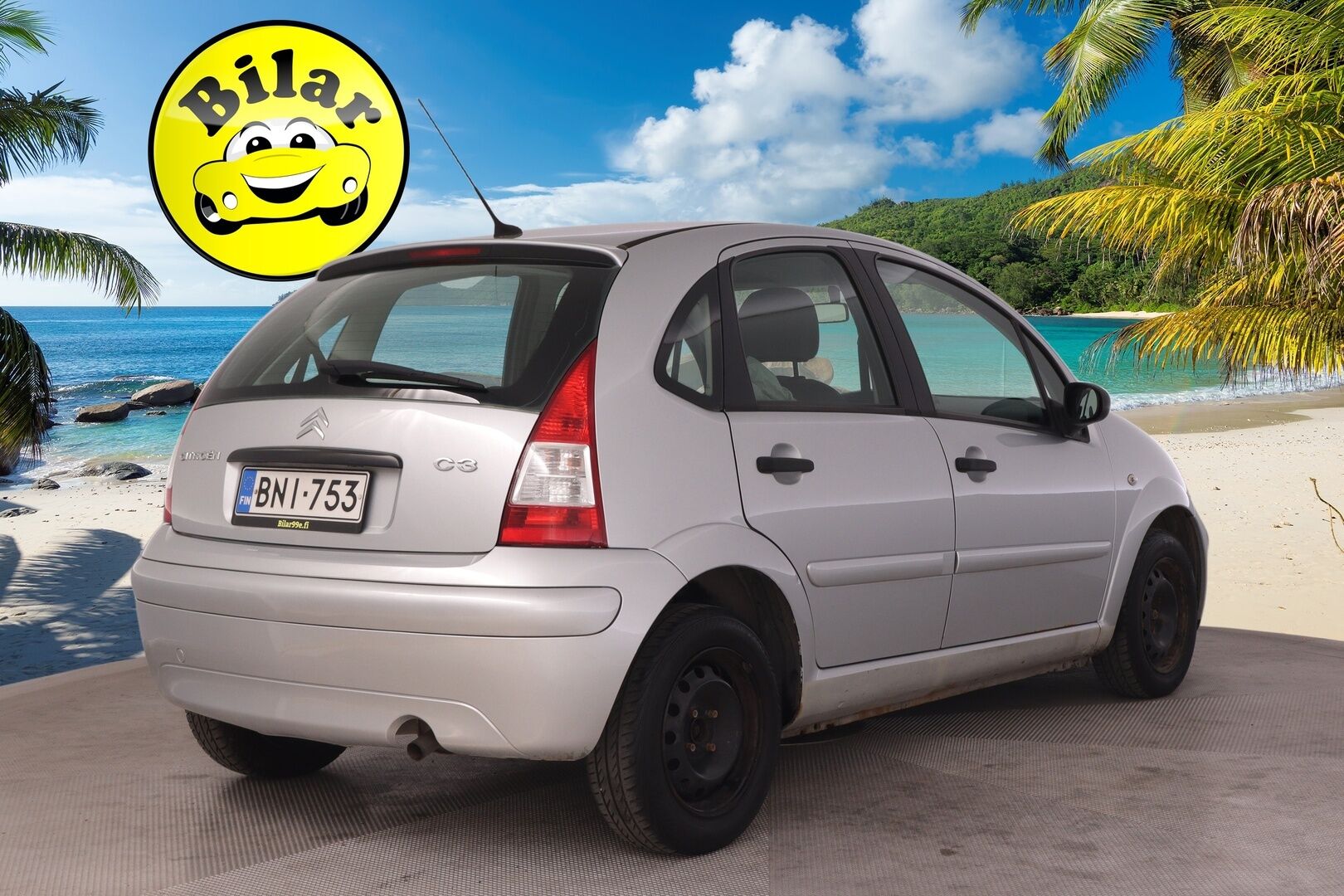 Citroen C3 2007 4D C3 HATCHBACK 1.4I-FCKFVC/246 - Tämä auto myydään YritysOutletissa vain yrityksille! Leimattu 9.6.2026!  2x renkaat, toimiva käyttis 