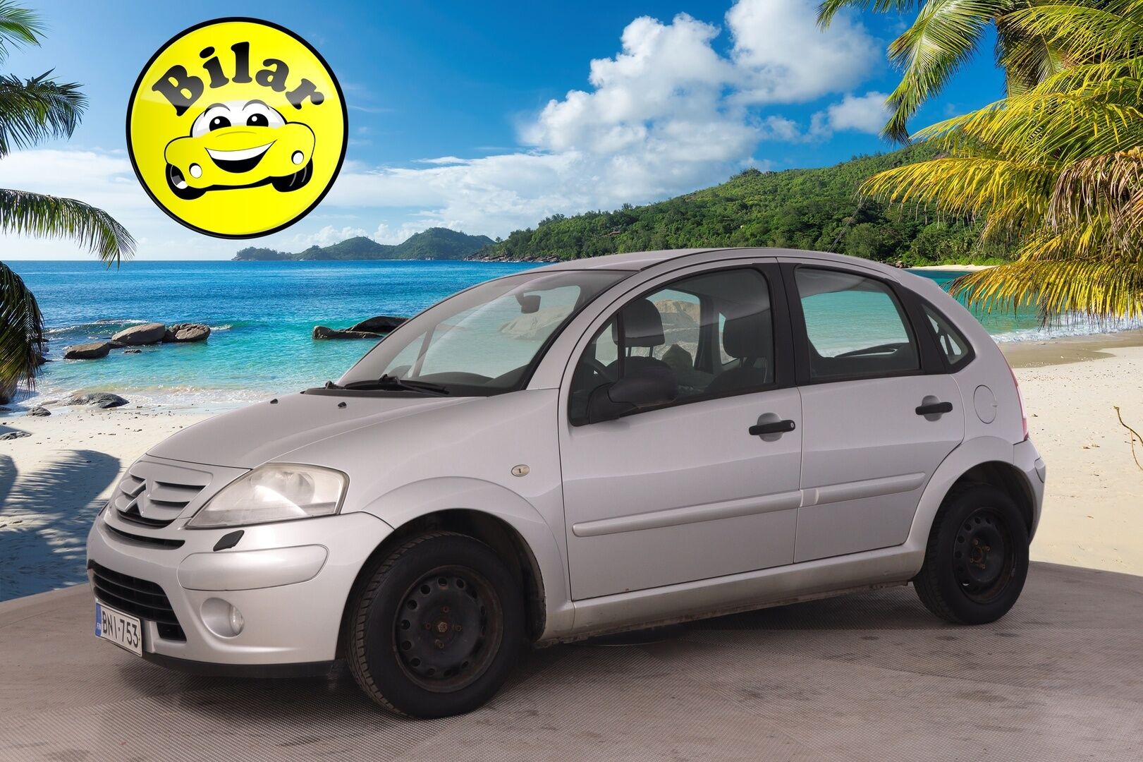 Citroen C3 2007 4D C3 HATCHBACK 1.4I-FCKFVC/246 - Tämä auto myydään YritysOutletissa vain yrityksille! Leimattu 9.6.2026!  2x renkaat, toimiva käyttis 