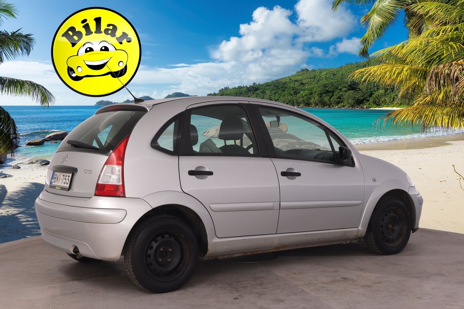 Citroen C3 2007 4D C3 HATCHBACK 1.4I-FCKFVC/246 - Tämä auto myydään YritysOutletissa vain yrityksille! Leimattu 9.6.2026!  2x renkaat, toimiva käyttis 