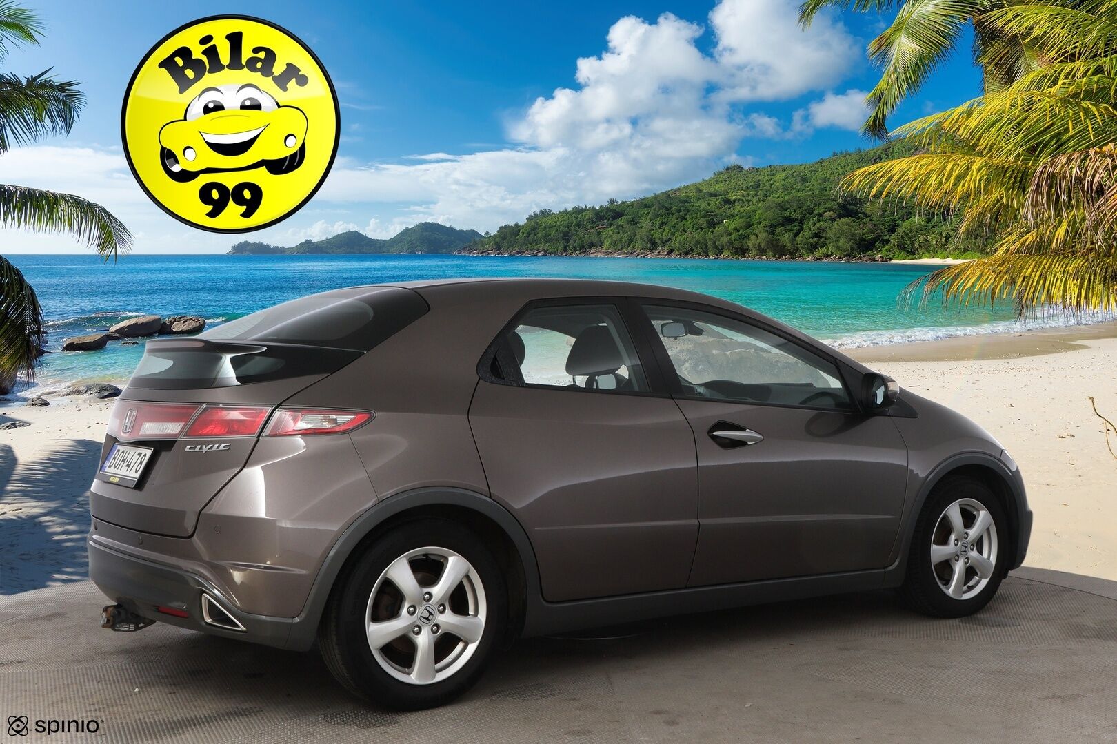 Honda Civic 2010 5D 1,4i Sport i-Shift * Suomiauto / Vetokoukku / Lohko & Sisäpistoke / Vakkari - Hyvin huollettu / 2x Renkaat Aluvantein!