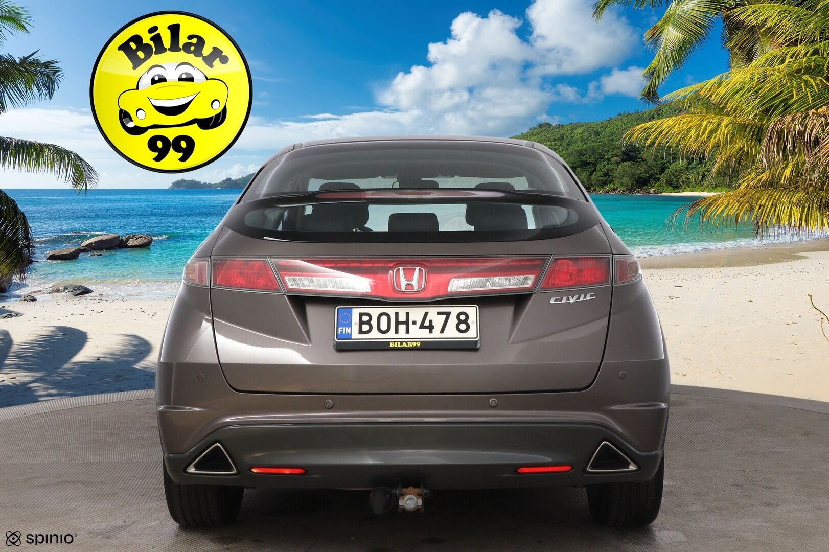 Honda Civic 2010 5D 1,4i Sport i-Shift * Suomiauto / Vetokoukku / Lohko & Sisäpistoke / Vakkari - Hyvin huollettu / 2x Renkaat Aluvantein!