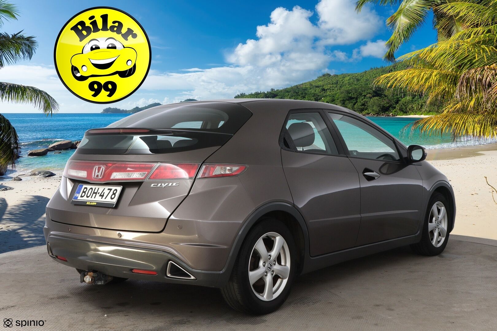 Honda Civic 2010 5D 1,4i Sport i-Shift * Suomiauto / Vetokoukku / Lohko & Sisäpistoke / Vakkari - Hyvin huollettu / 2x Renkaat Aluvantein!