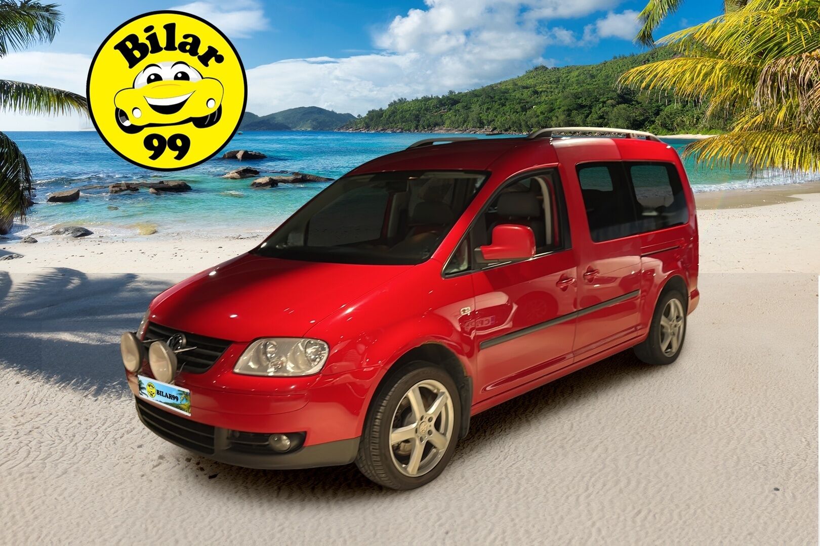 Volkswagen Caddy Maxi 2010 Life 2,0 TDI 103 kW - YritysOutlet - Myydään vain yrityksille - * Webasto | 7-Paikkainen | Koukku | Ilmastointi *