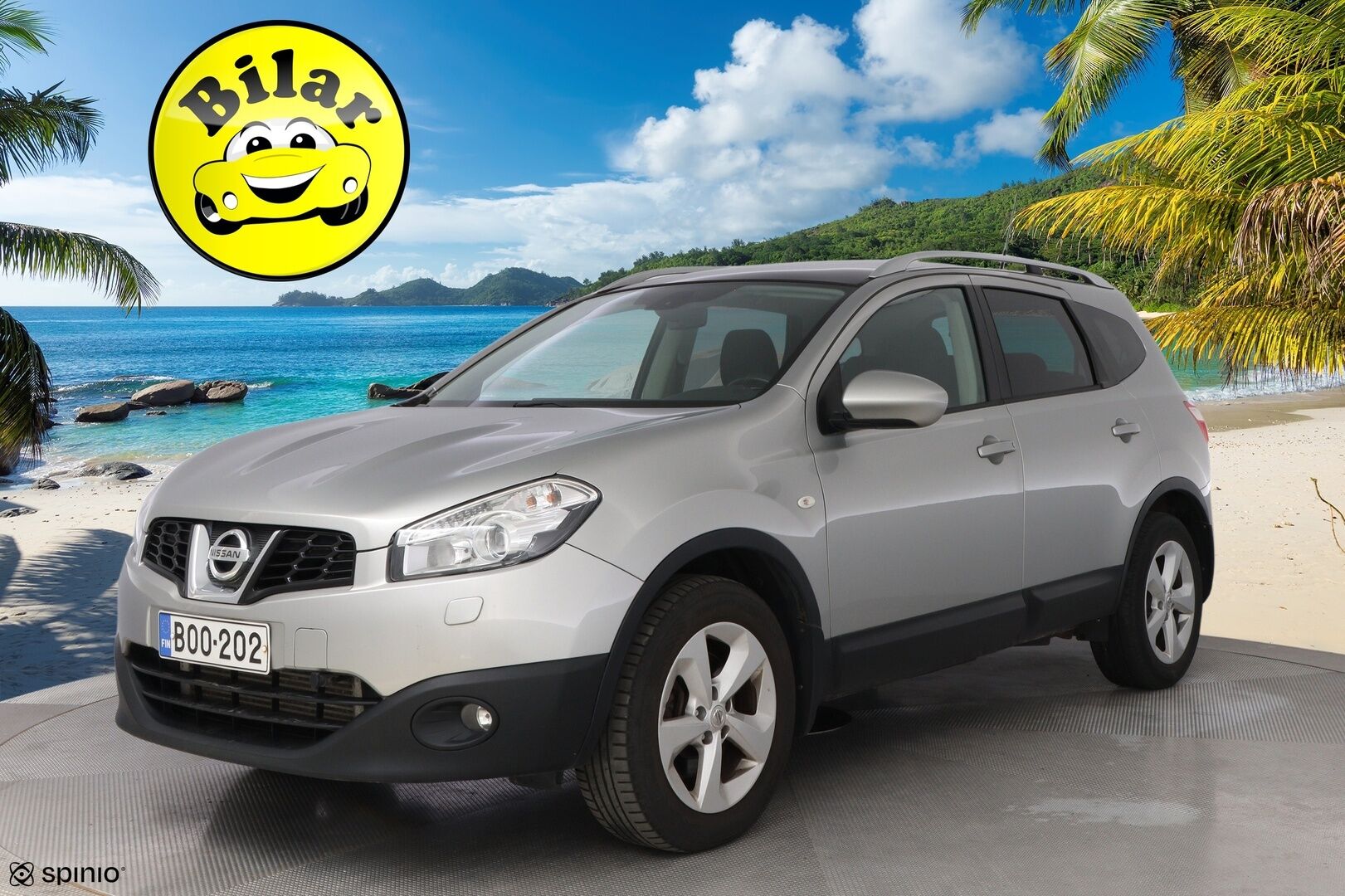 Nissan Qashqai+2 2011 2,0dCi DPF Acenta 4WD 6A/T MY11 - 7-Paikkainen | Suomiauto | Vakkari | Lasikatto | Peruutustutka | Vetokoukku | Lohko&Sisäpistoke! 