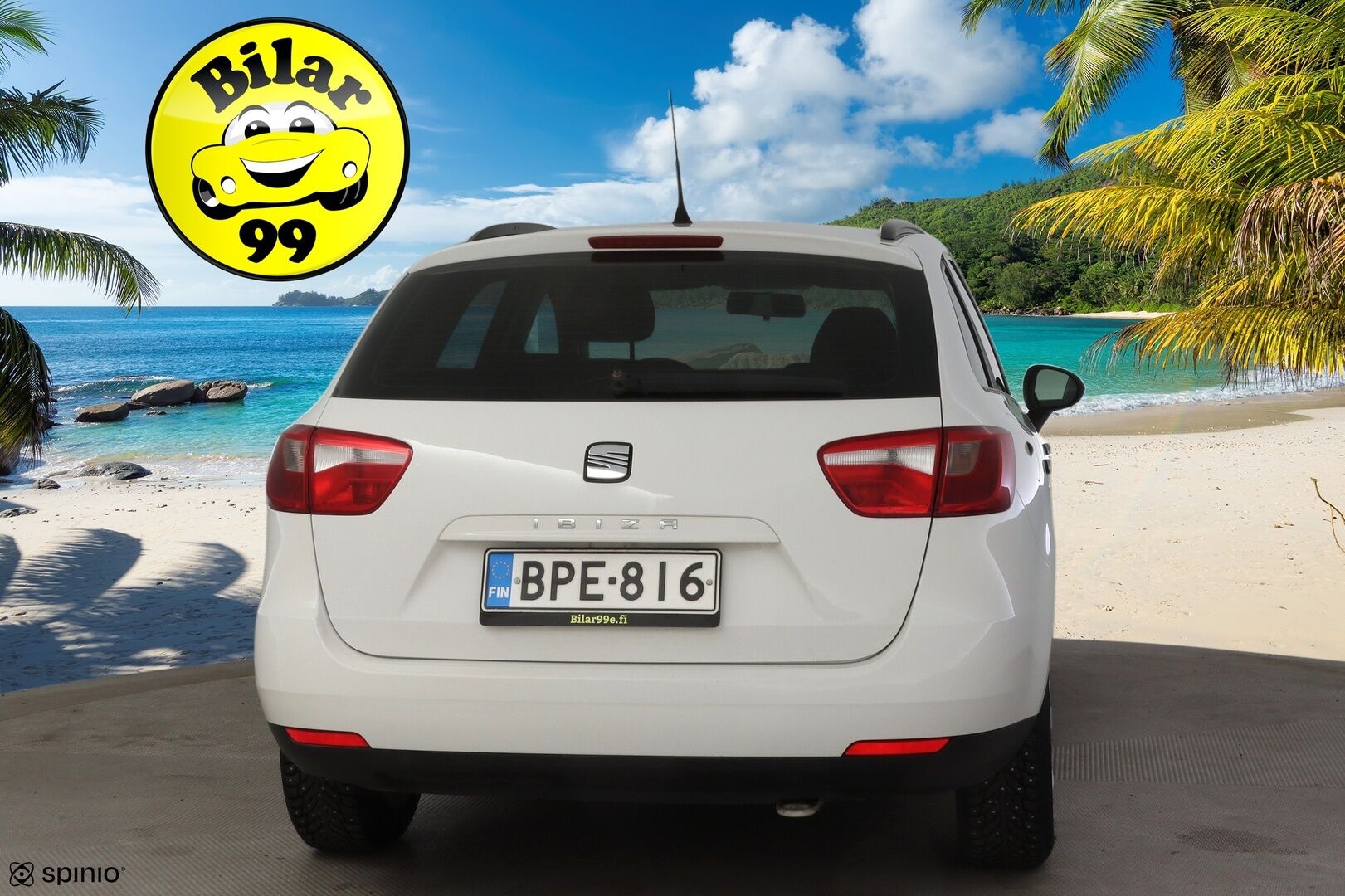 Seat IBIZA 2012 1,2 Reference *  Lohko+sisä / BT-audio / Isofix * - 2x Aluvanteet / Siisti - HULLUT VÄLIPÄIVÄT KORKOTARJOUS 2,49%