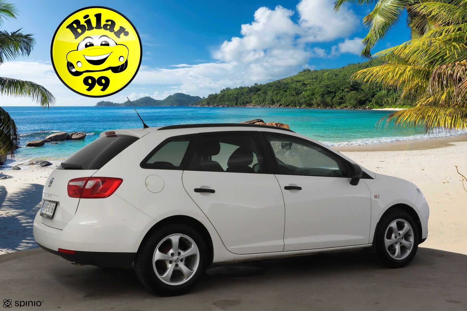 Seat IBIZA 2012 1,2 Reference *  Lohko+sisä / BT-audio / Isofix * - 2x Aluvanteet / Siisti - HULLUT VÄLIPÄIVÄT KORKOTARJOUS 2,49%