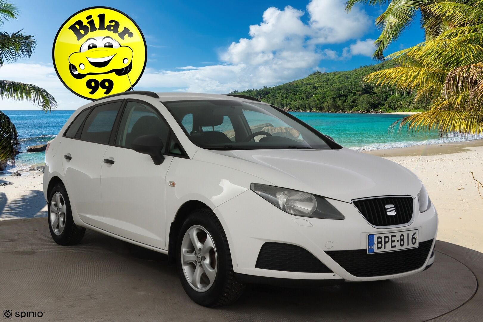 Seat IBIZA 2012 1,2 Reference *  Lohko+sisä / BT-audio / Isofix * - 2x Aluvanteet / Siisti - HULLUT VÄLIPÄIVÄT KORKOTARJOUS 2,49%