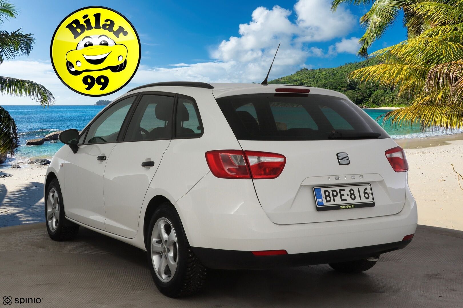 Seat IBIZA 2012 1,2 Reference *  Lohko+sisä / BT-audio / Isofix * - 2x Aluvanteet / Siisti - HULLUT VÄLIPÄIVÄT KORKOTARJOUS 2,49%