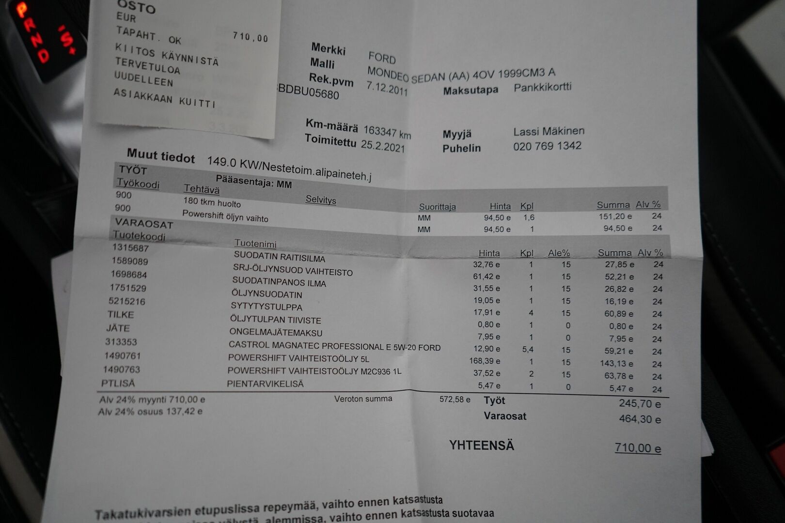Ford Mondeo 2012 YritysOutlet - Myydään vain yrityksille - ACC | Webasto | Ilmastoidut nahat | Irrotettava vetokoukku | Kahdet renkaat alumiinivantein | Säntilliset huollot