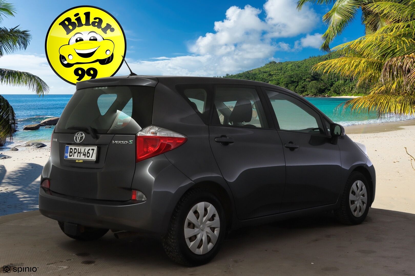 Toyota Verso-S 2011 1,33 Dual VVT-i Stop & Start Linea Sol *Suomi-auto / Kamera / Lohkolämmitin + sisäpistoke / Merkkihuollettu* - Todella siisti / Suomi-auto / Merkkikirja