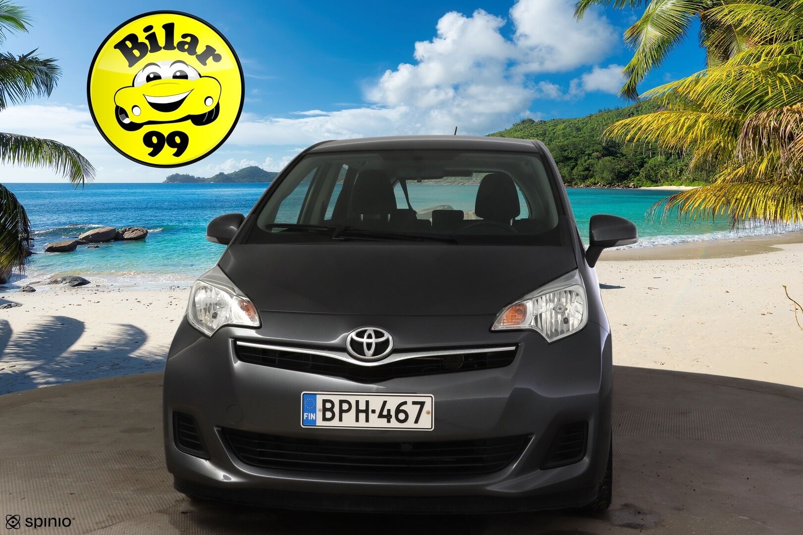 Toyota Verso-S 2011 1,33 Dual VVT-i Stop & Start Linea Sol *Suomi-auto / Kamera / Lohkolämmitin + sisäpistoke / Merkkihuollettu* - Todella siisti / Suomi-auto / Merkkikirja