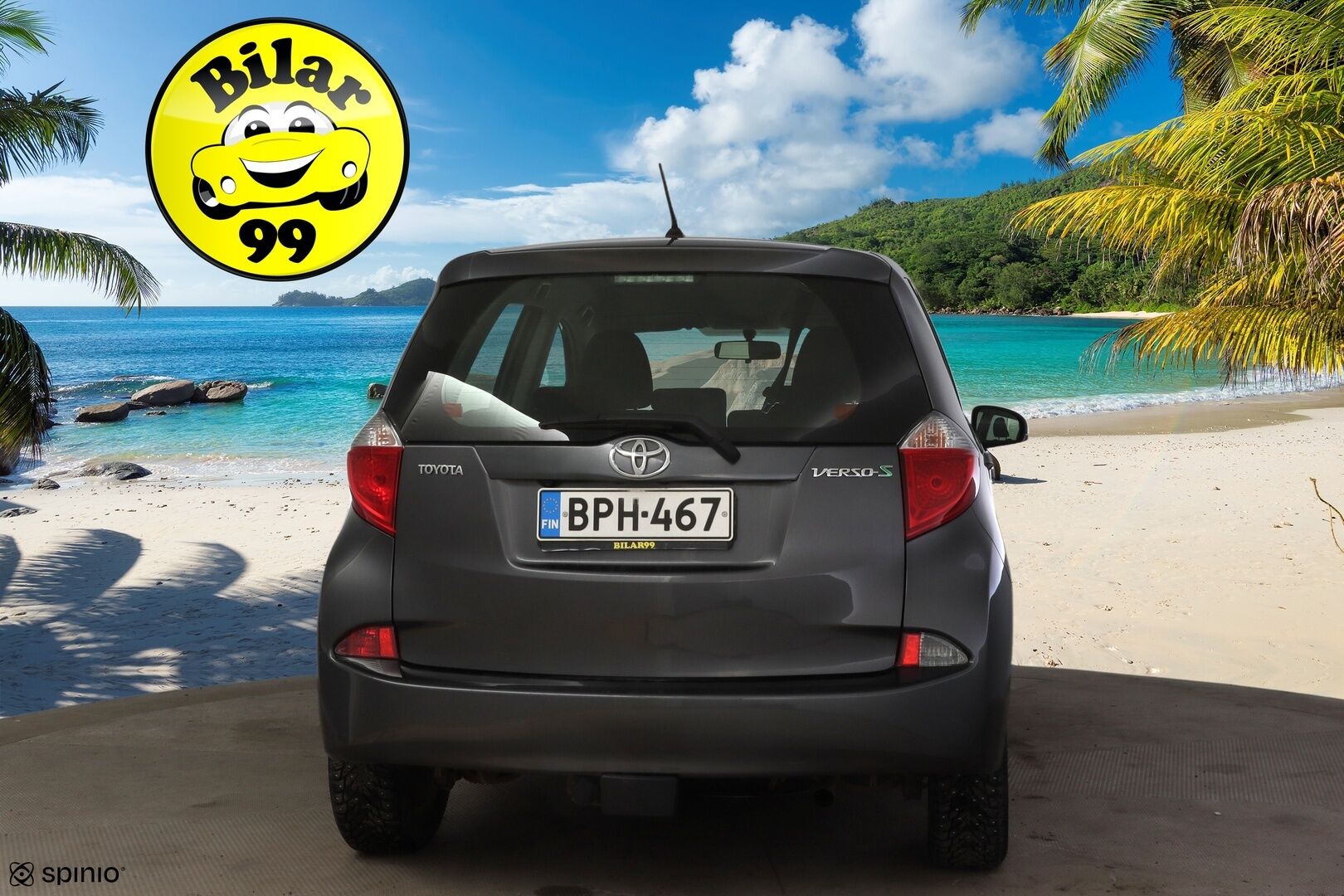 Toyota Verso-S 2011 1,33 Dual VVT-i Stop & Start Linea Sol *Suomi-auto / Kamera / Lohkolämmitin + sisäpistoke / Merkkihuollettu* - Todella siisti / Suomi-auto / Merkkikirja