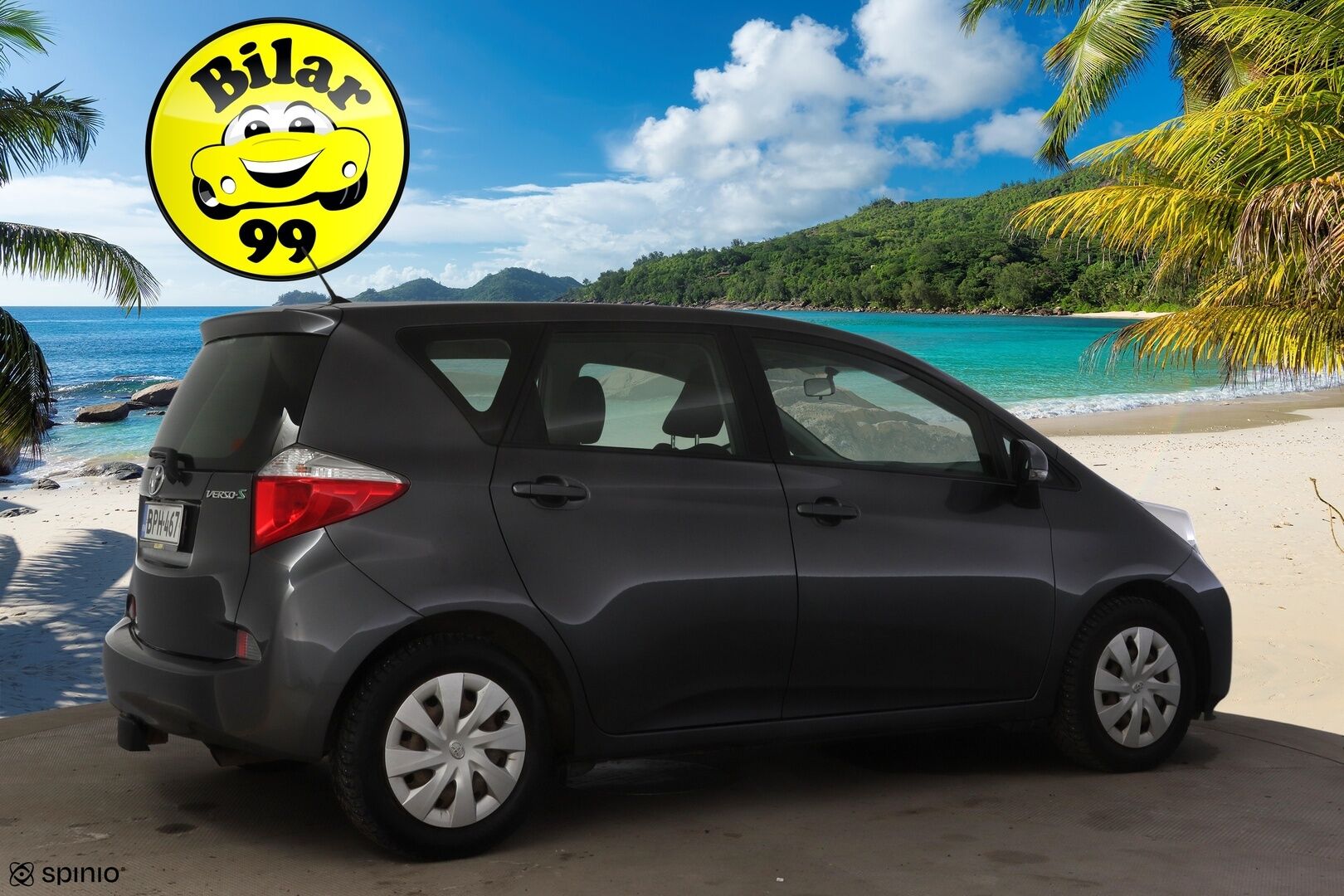 Toyota Verso-S 2011 1,33 Dual VVT-i Stop & Start Linea Sol *Suomi-auto / Kamera / Lohkolämmitin + sisäpistoke / Merkkihuollettu* - Todella siisti / Suomi-auto / Merkkikirja