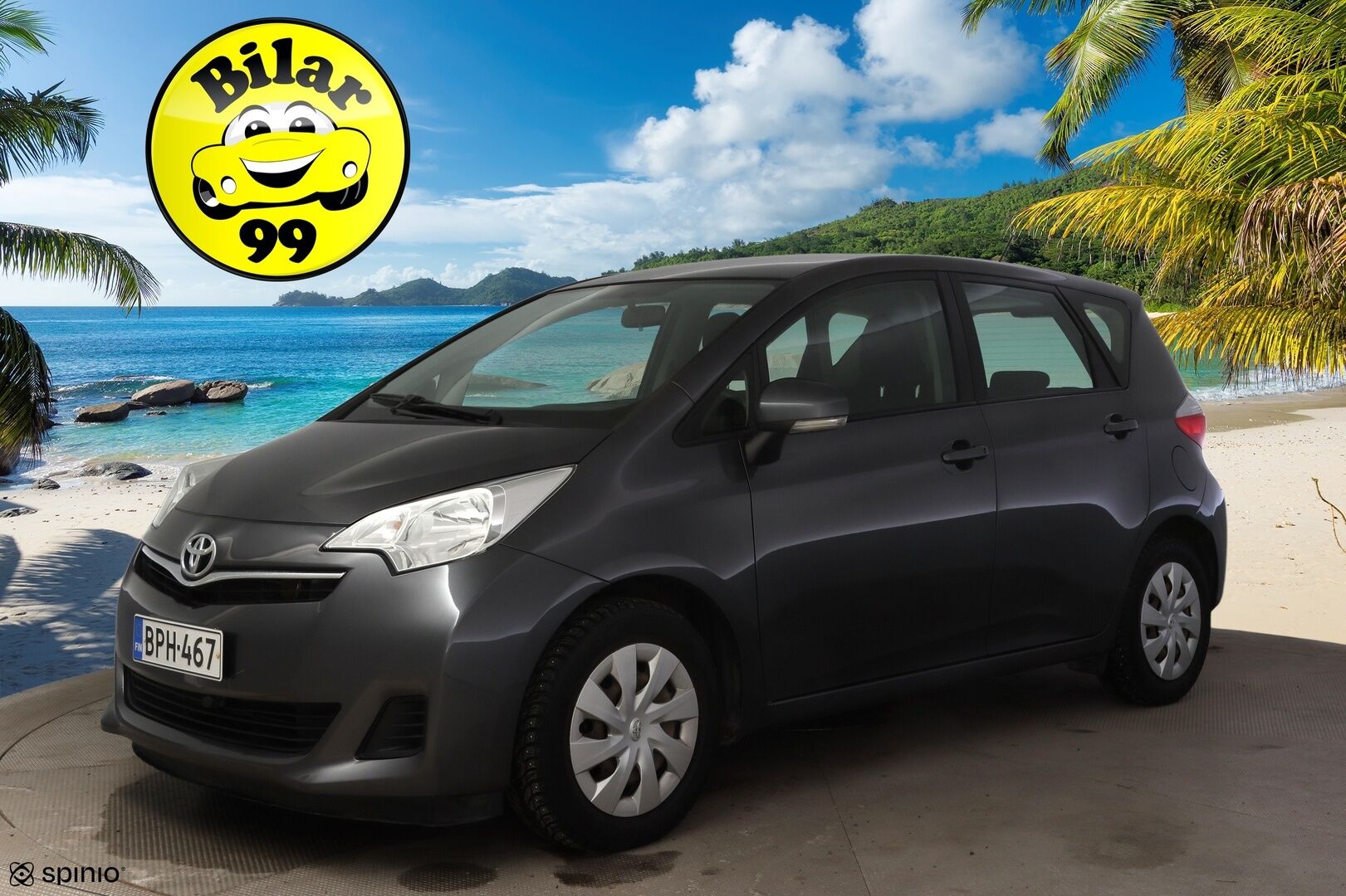 Toyota Verso-S 2011 1,33 Dual VVT-i Stop & Start Linea Sol *Suomi-auto / Kamera / Lohkolämmitin + sisäpistoke / Merkkihuollettu* - Todella siisti / Suomi-auto / Merkkikirja