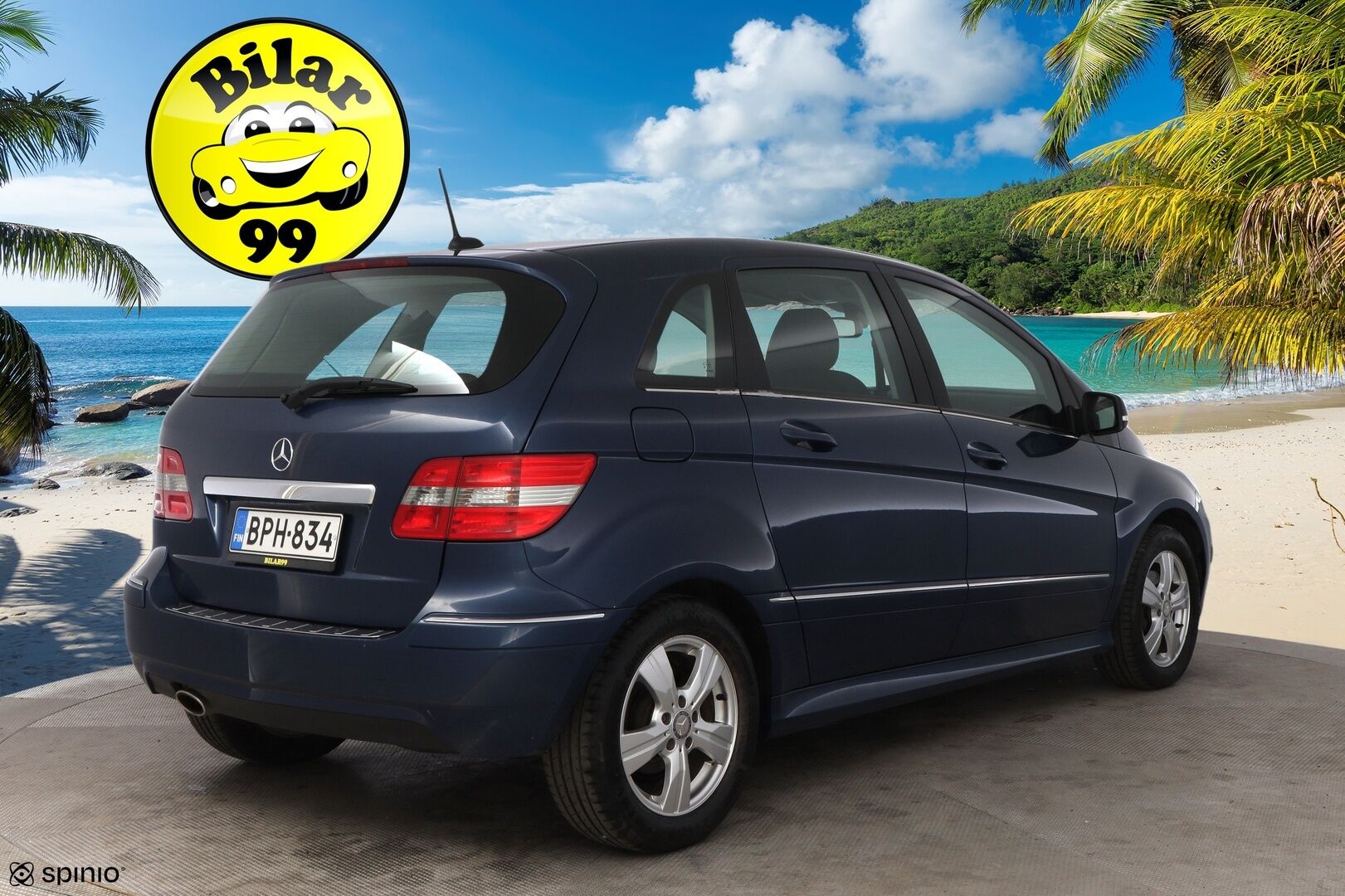 Mercedes-Benz B 2010 200 - Vakkari / Metalliväri / Ilmastointi / Merkkihuollot / Penkinlämmittimet / 2x Renkaat / Juuri tullut!