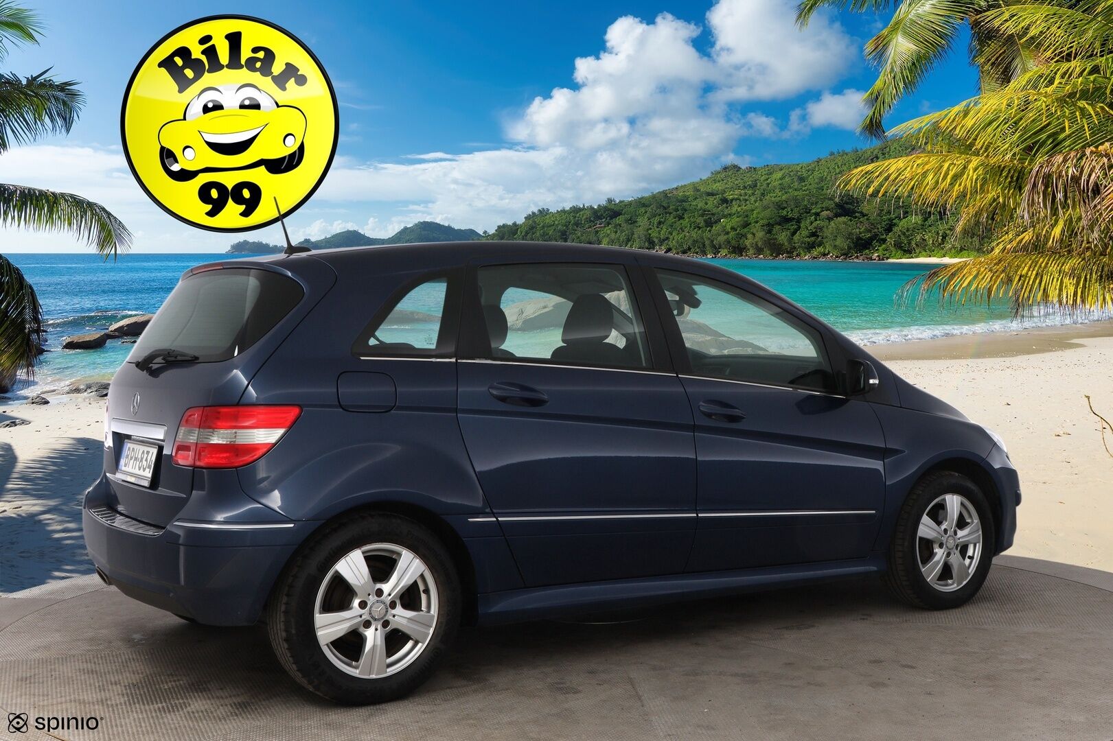 Mercedes-Benz B 2010 200 - Vakkari / Metalliväri / Ilmastointi / Merkkihuollot / Penkinlämmittimet / 2x Renkaat / Juuri tullut!