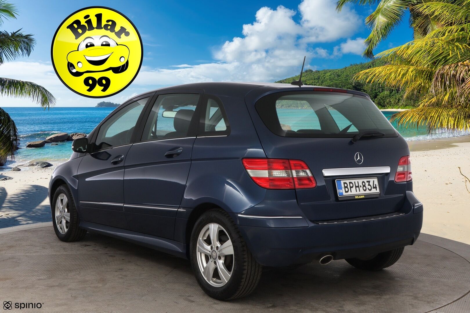 Mercedes-Benz B 2010 200 - Vakkari / Metalliväri / Ilmastointi / Merkkihuollot / Penkinlämmittimet / 2x Renkaat / Juuri tullut!