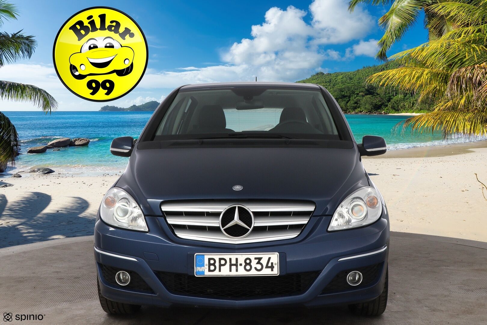 Mercedes-Benz B 2010 200 - Vakkari / Metalliväri / Ilmastointi / Merkkihuollot / Penkinlämmittimet / 2x Renkaat / Juuri tullut!