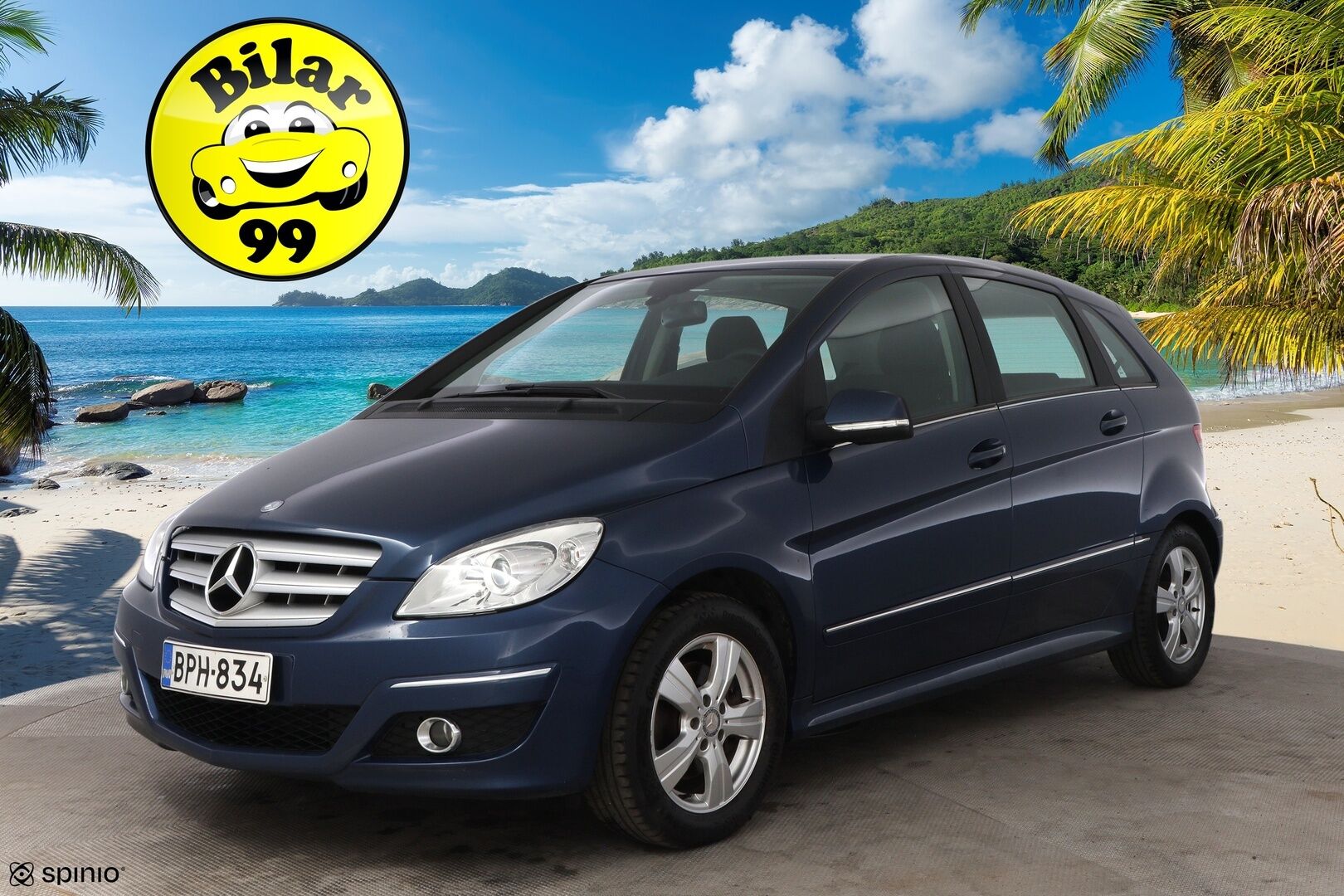 Mercedes-Benz B 2010 200 - Vakkari / Metalliväri / Ilmastointi / Merkkihuollot / Penkinlämmittimet / 2x Renkaat / Juuri tullut!