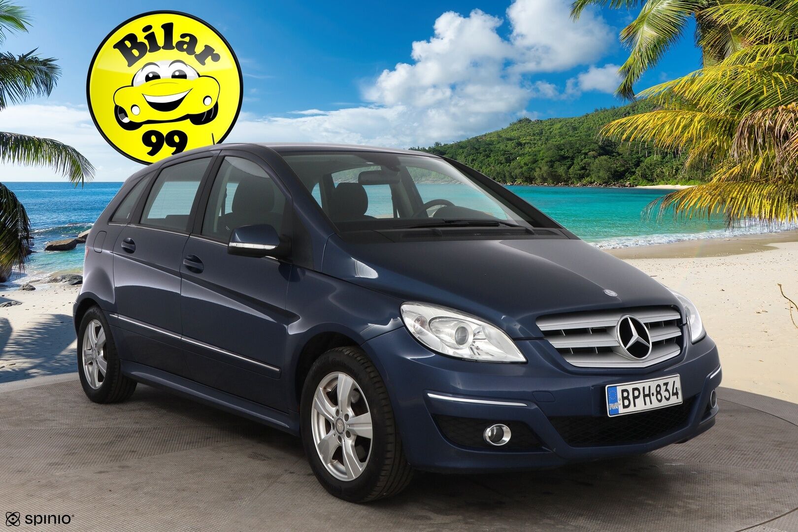 Mercedes-Benz B 2010 200 - Vakkari / Metalliväri / Ilmastointi / Merkkihuollot / Penkinlämmittimet / 2x Renkaat / Juuri tullut!
