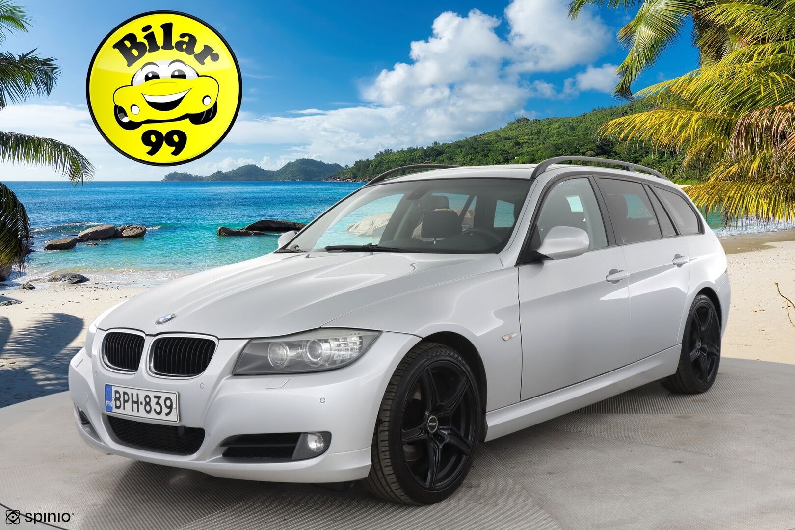 BMW 320 2008 E91 Touring */ Panoraama / Juuri katsastettu / Lohko /* *YritysOutlet, Myydään vain yrityksille!*