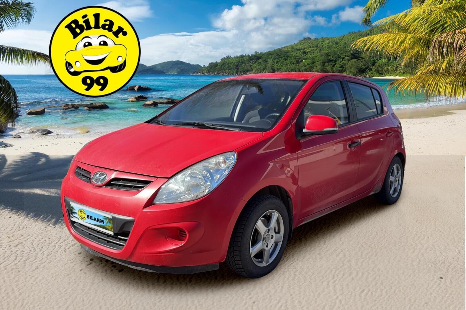 Hyundai i20 2012 1,4 5d Comfort * Suomi-auto / Huoltokirja / Lohko ja sisäpistoke / Ilmastointi * - * Radio / Penkinlämmittimet / Juuri huollettu ja kytkin vaihdettu *