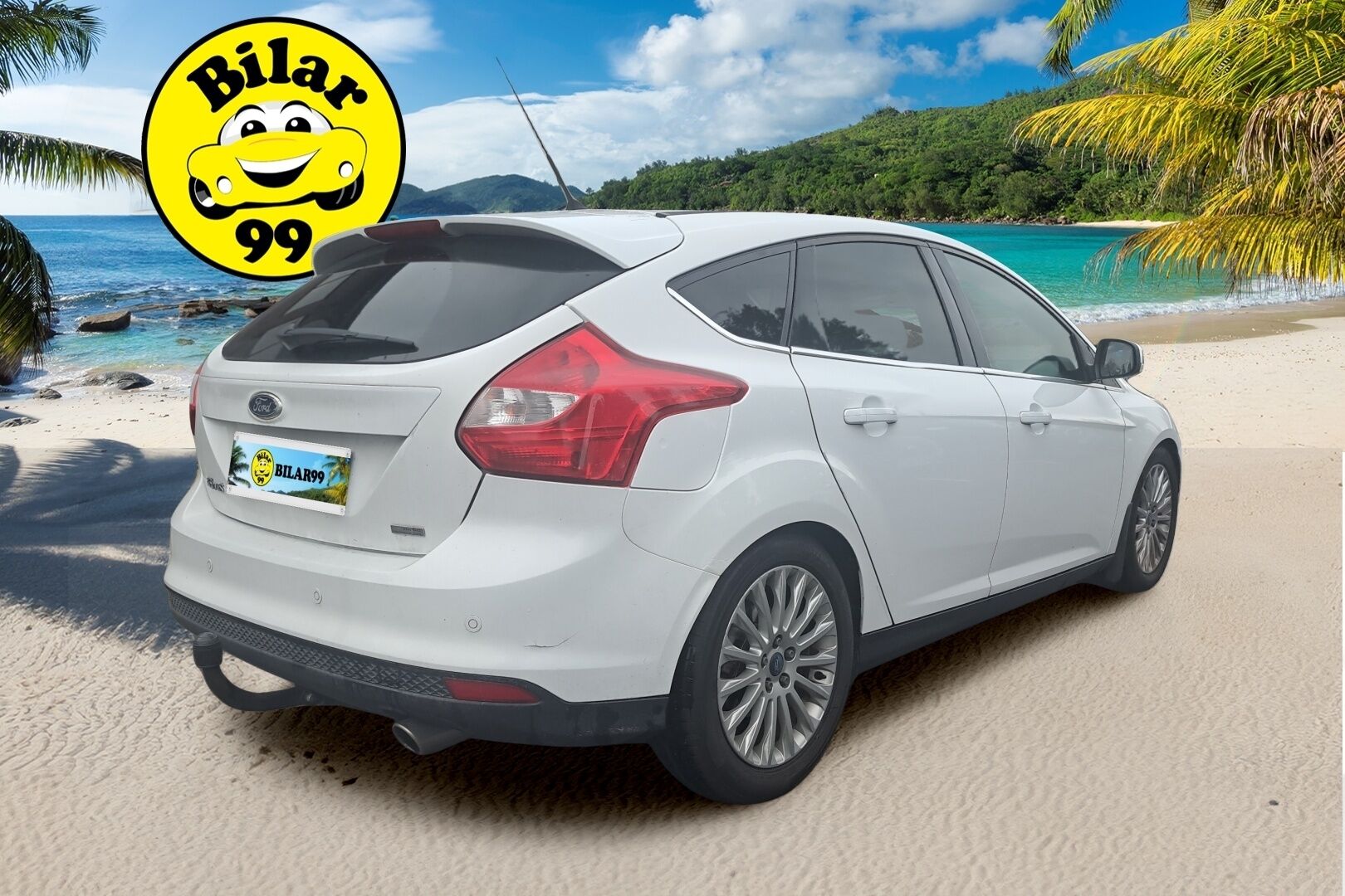 Ford Focus 2012 1,6 EcoBoost 150 hv Start/Stop Titanium**Koukku / vakkari / Lohko / lämmitettävä tuulilasi** - Kahdet renkaat / Huoltokirja / Keyless / Aut.ilmastointi