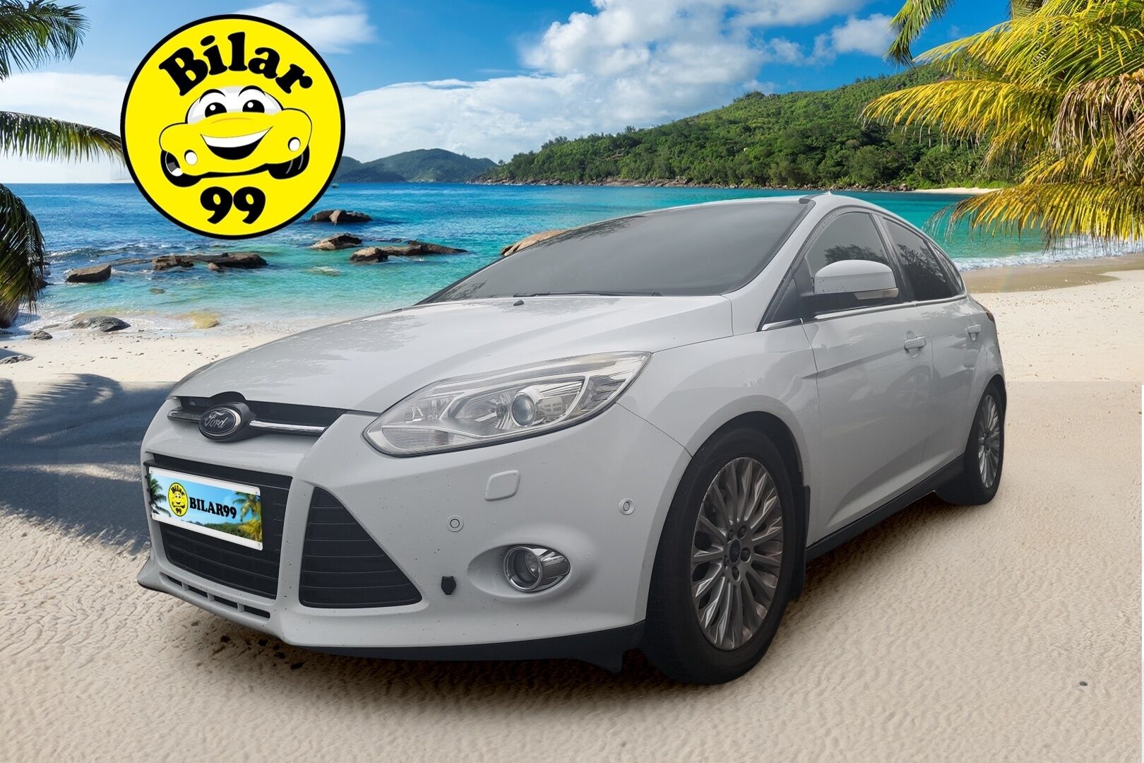 Ford Focus 2012 1,6 EcoBoost 150 hv Start/Stop Titanium**Koukku / vakkari / Lohko / lämmitettävä tuulilasi** - Kahdet renkaat / Huoltokirja / Keyless / Aut.ilmastointi