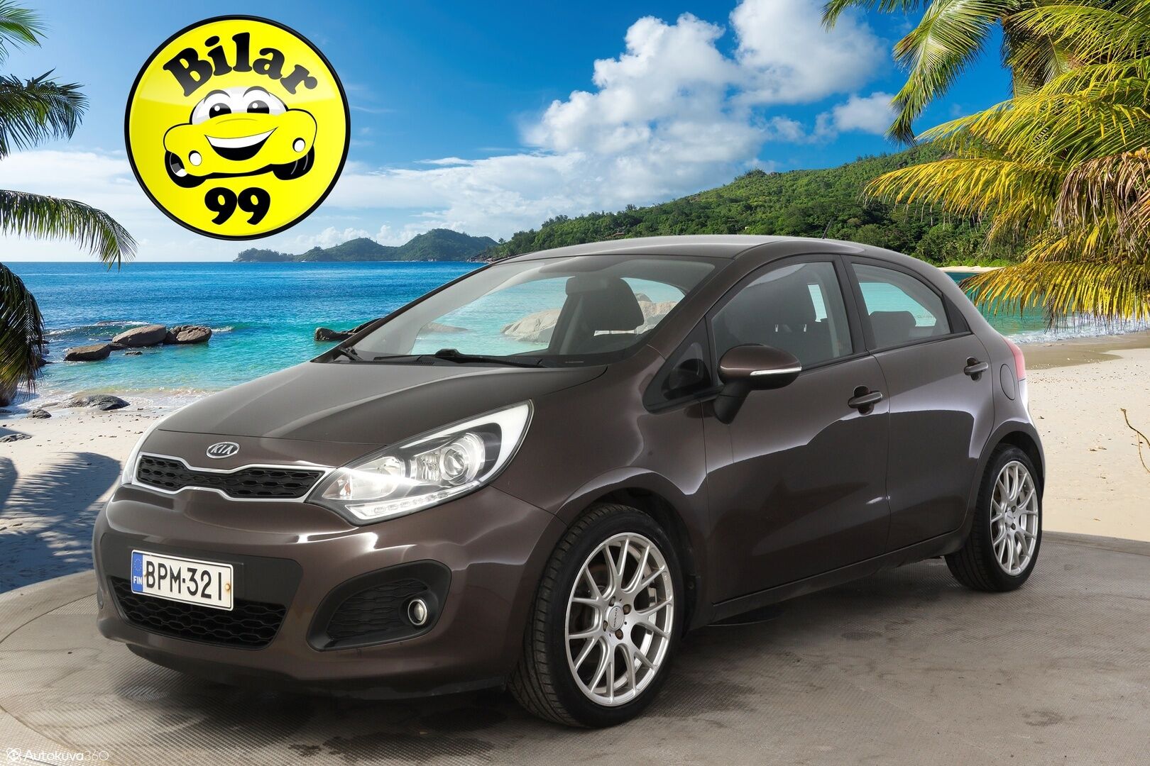 Kia Rio 2012 1,4 ISG EX 5D EcoDynamics - * Ratinlämmitin / Peruutustutkat / 2x Renkaat / Ilmastointi *