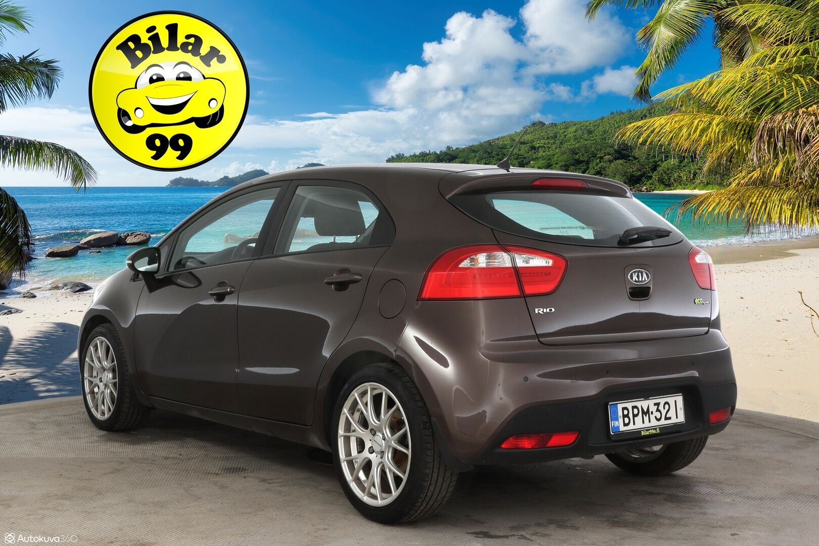Kia Rio 2012 1,4 ISG EX 5D EcoDynamics - * Ratinlämmitin / Peruutustutkat / 2x Renkaat / Ilmastointi *