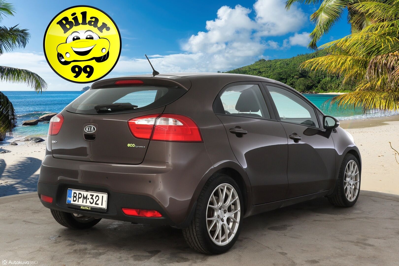 Kia Rio 2012 1,4 ISG EX 5D EcoDynamics - * Ratinlämmitin / Peruutustutkat / 2x Renkaat / Ilmastointi *