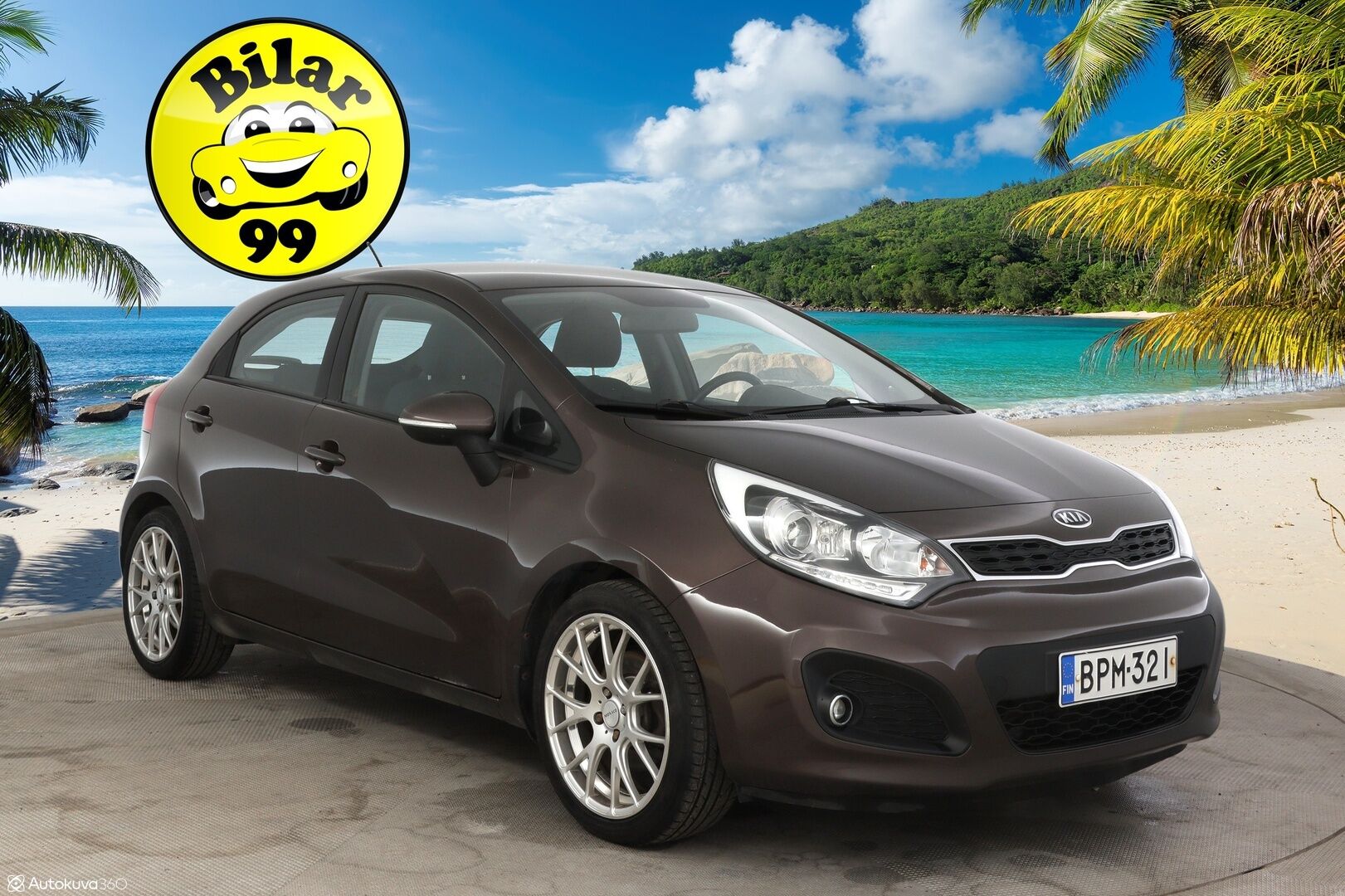 Kia Rio 2012 1,4 ISG EX 5D EcoDynamics - * Ratinlämmitin / Peruutustutkat / 2x Renkaat / Ilmastointi *