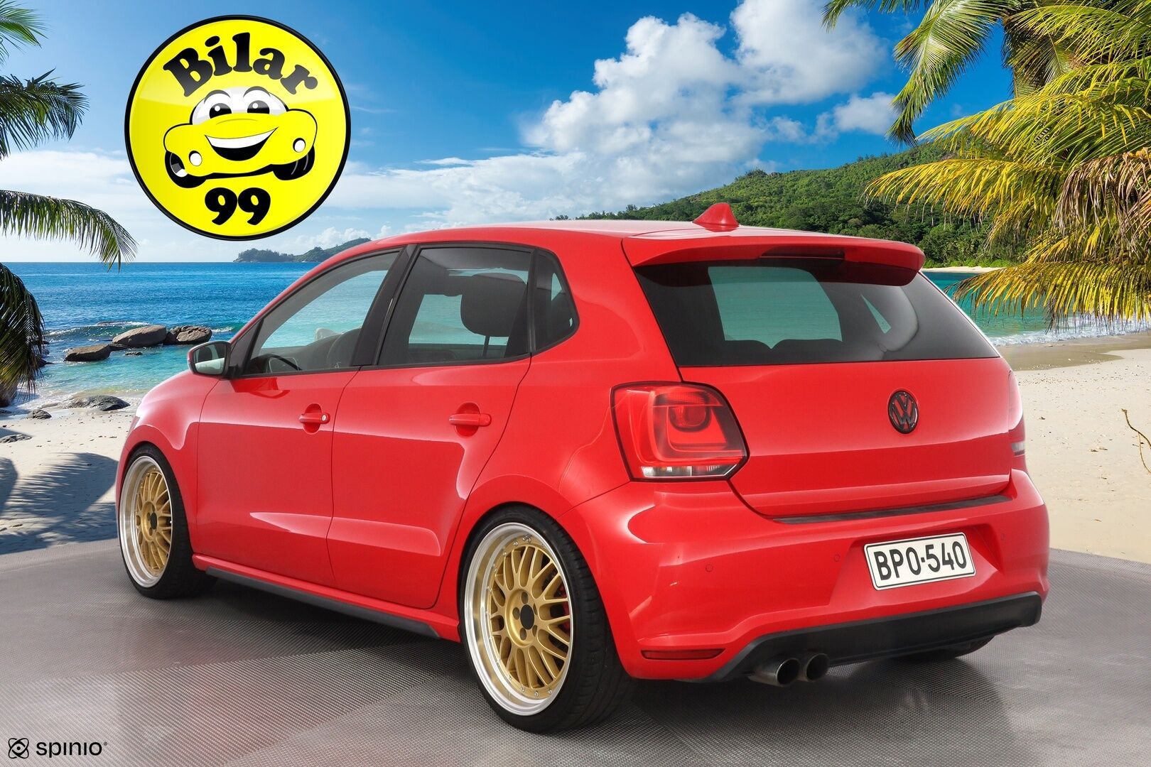 Volkswagen Polo 2012 GTI 1,4 TSI 132 kW (180 hv) DSG-automaatti 4-ov. *Lohko / Xenon / P-Tutka / Apple Carplay & AndroidAuto* - Ketju vaihdettu 145tkm / Kahdet renkaat vanteilla / Suomi-auto