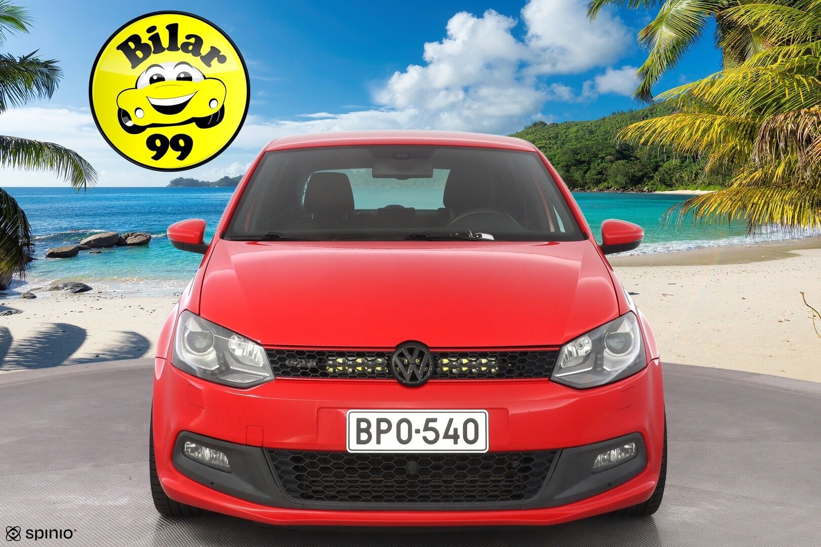 Volkswagen Polo 2012 GTI 1,4 TSI 132 kW (180 hv) DSG-automaatti 4-ov. *Lohko / Xenon / P-Tutka / Apple Carplay & AndroidAuto* - Ketju vaihdettu 145tkm / Kahdet renkaat vanteilla / Suomi-auto