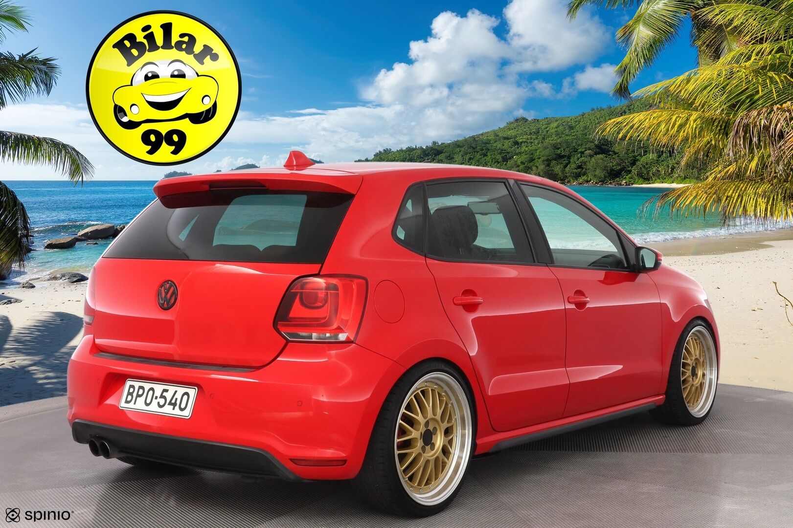 Volkswagen Polo 2012 GTI 1,4 TSI 132 kW (180 hv) DSG-automaatti 4-ov. *Lohko / Xenon / P-Tutka / Apple Carplay & AndroidAuto* - Ketju vaihdettu 145tkm / Kahdet renkaat vanteilla / Suomi-auto