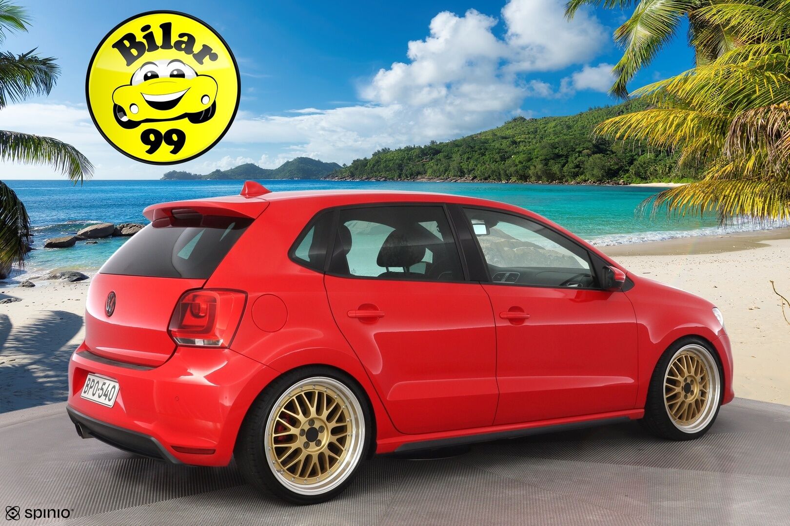 Volkswagen Polo 2012 GTI 1,4 TSI 132 kW (180 hv) DSG-automaatti 4-ov. *Lohko / Xenon / P-Tutka / Apple Carplay & AndroidAuto* - Ketju vaihdettu 145tkm / Kahdet renkaat vanteilla / Suomi-auto