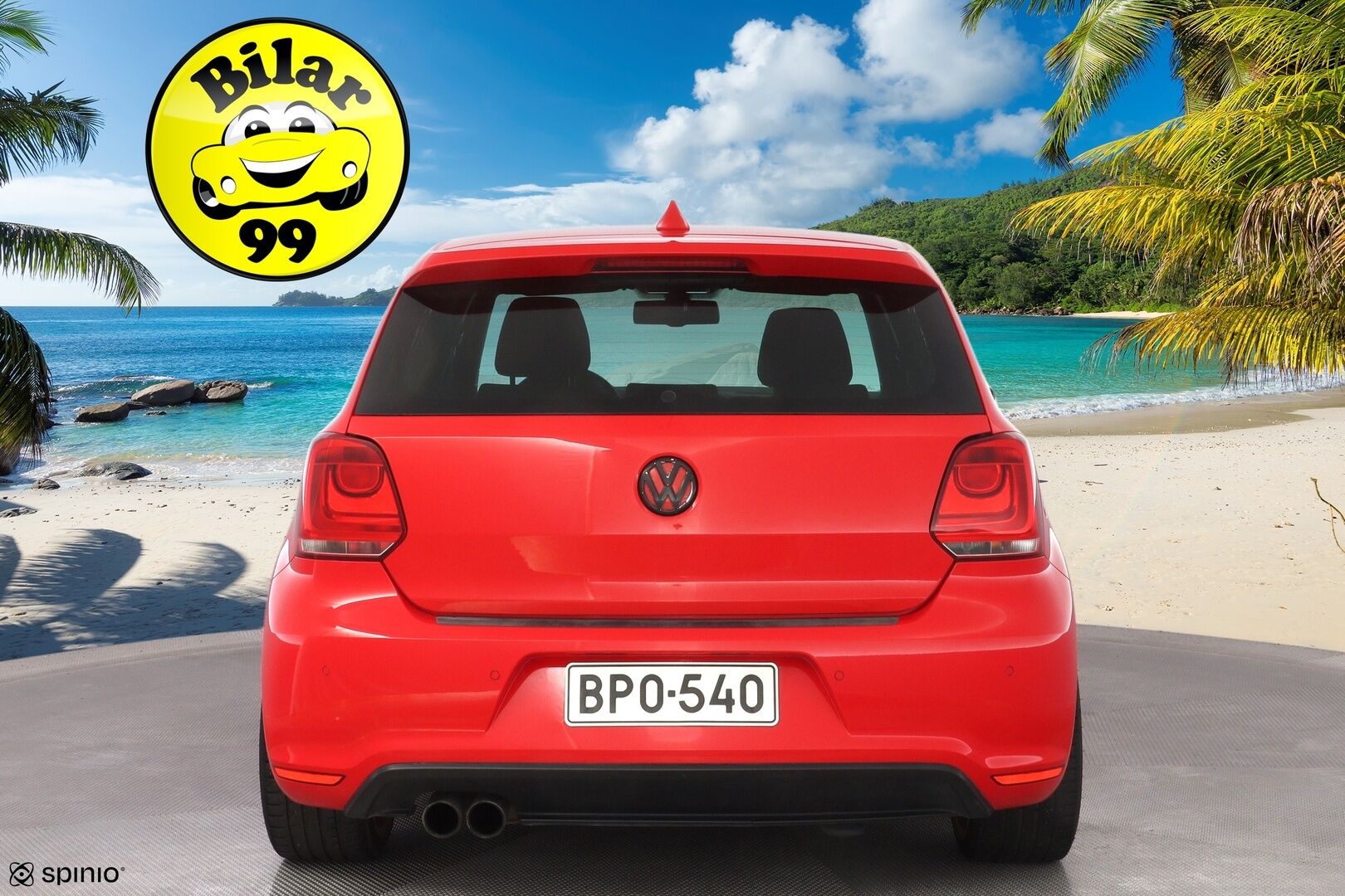 Volkswagen Polo 2012 GTI 1,4 TSI 132 kW (180 hv) DSG-automaatti 4-ov. *Lohko / Xenon / P-Tutka / Apple Carplay & AndroidAuto* - Ketju vaihdettu 145tkm / Kahdet renkaat vanteilla / Suomi-auto