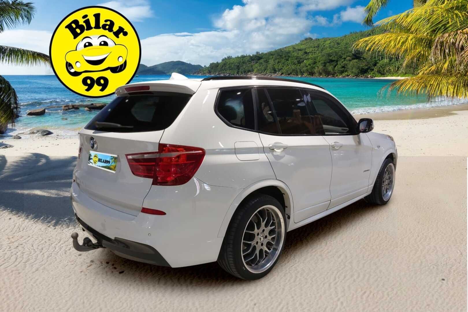 BMW X3 2012 xDrive35d TwinPower Turbo A F25 M Sport - Suomiauto | Panorama | HiFi | Puolinahka Sporttipenkit | Muistipenkki | Vetokoukku | Xenon | Ratinlämmitys | Huippusiisti!