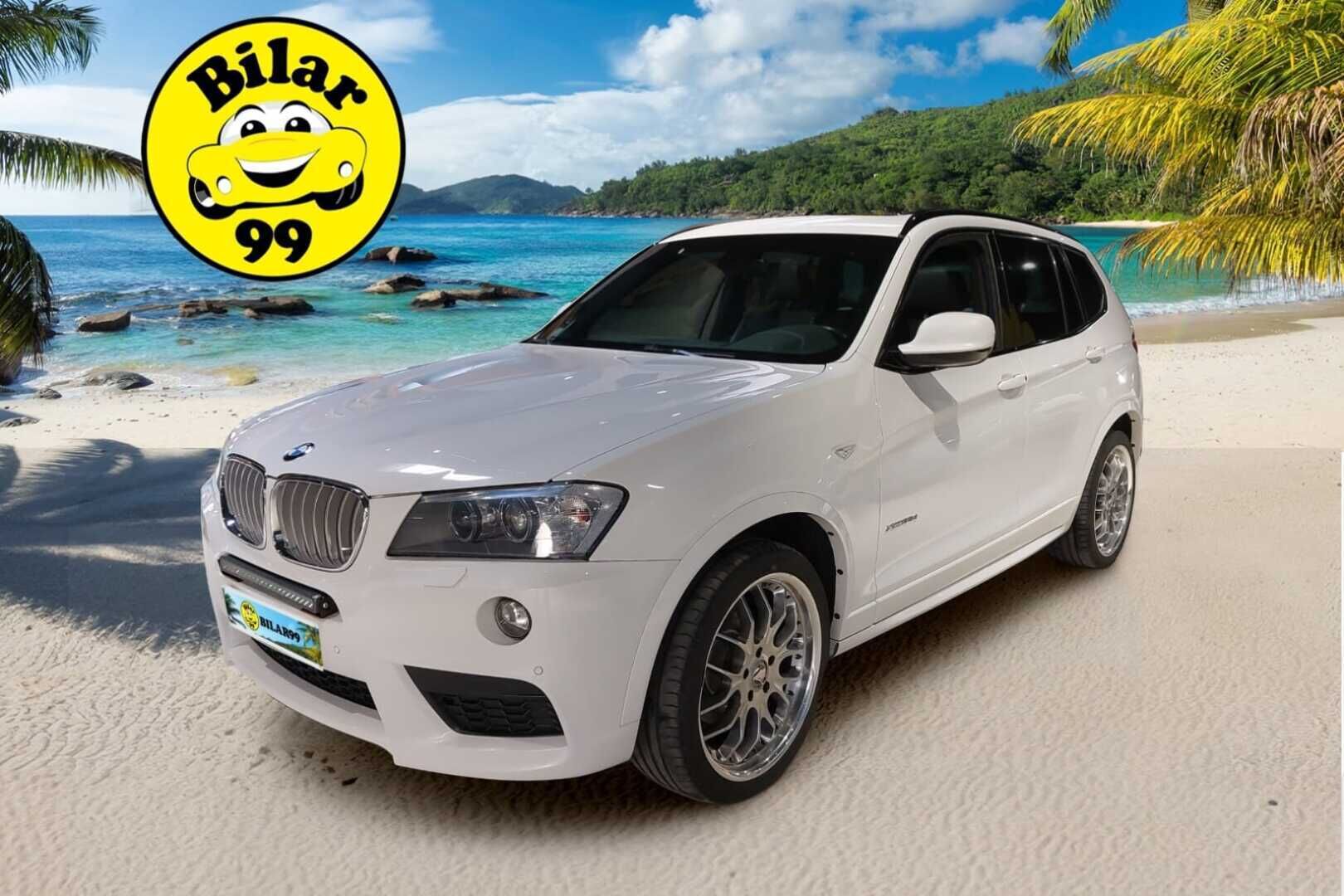 BMW X3 2012 xDrive35d TwinPower Turbo A F25 M Sport - Suomiauto | Panorama | HiFi | Puolinahka Sporttipenkit | Muistipenkki | Vetokoukku | Xenon | Ratinlämmitys | Huippusiisti!